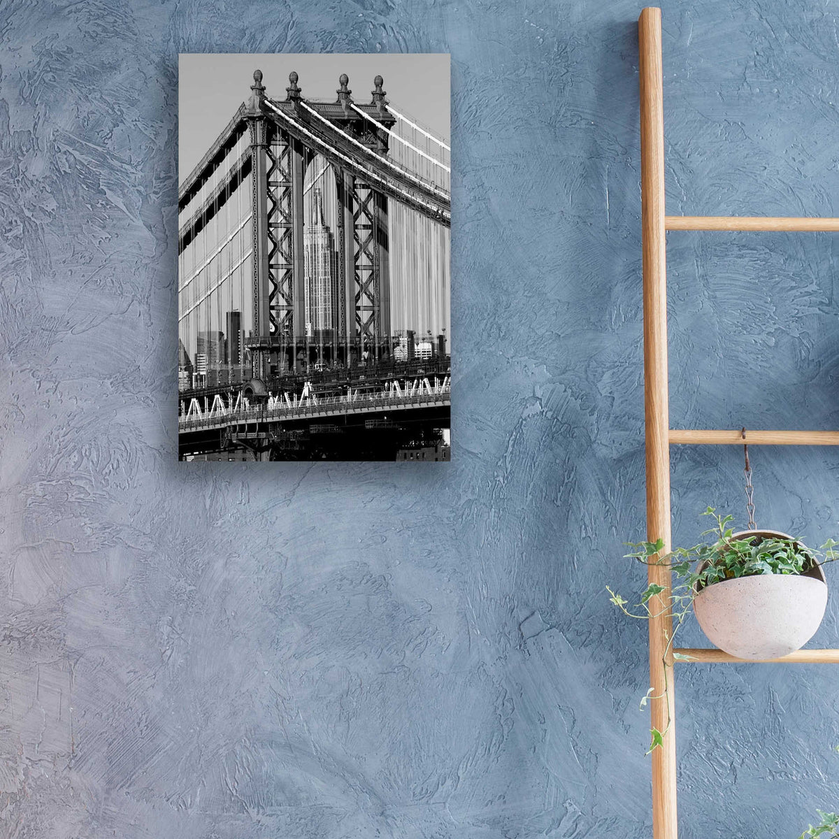 Epic Art 'Bridges of NYC I' by Jeff Pica, Acrylic Glass Wall Art,16x24