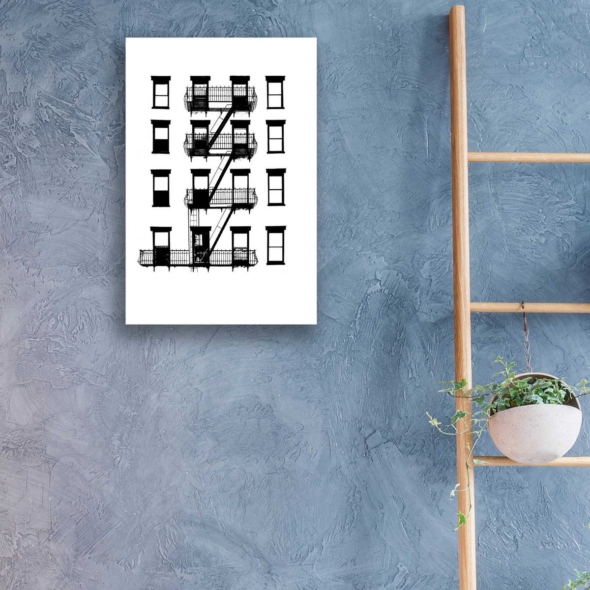 Epic Art 'NYC in Pure BandW VI' by Jeff Pica, Acrylic Glass Wall Art,16x24
