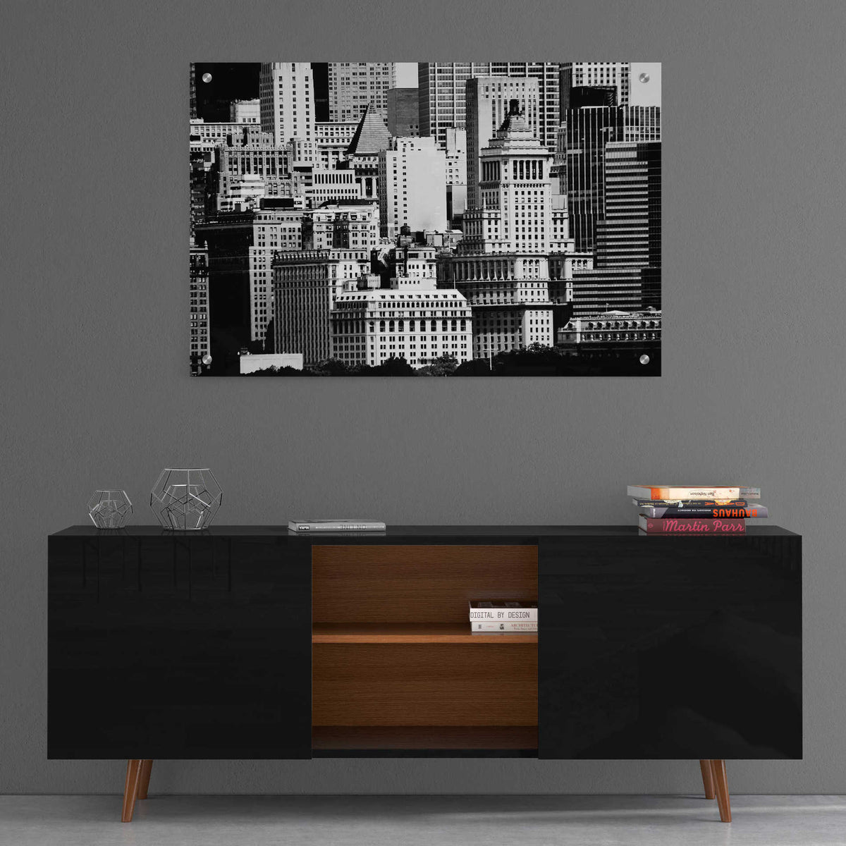 Epic Art 'NYC Skyline IX' by Jeff Pica, Acrylic Glass Wall Art,36x24