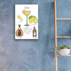Epic Art 'Classic Cocktail-Sidecar' by Naomi McCavitt, Acrylic Glass Wall Art,16x24