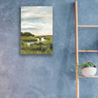 Epic Art 'Marsh Landscapes I' by Naomi McCavitt, Acrylic Glass Wall Art,16x24