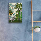 Epic Art 'Paradis Chinoiserie II' by Naomi McCavitt, Acrylic Glass Wall Art,16x24