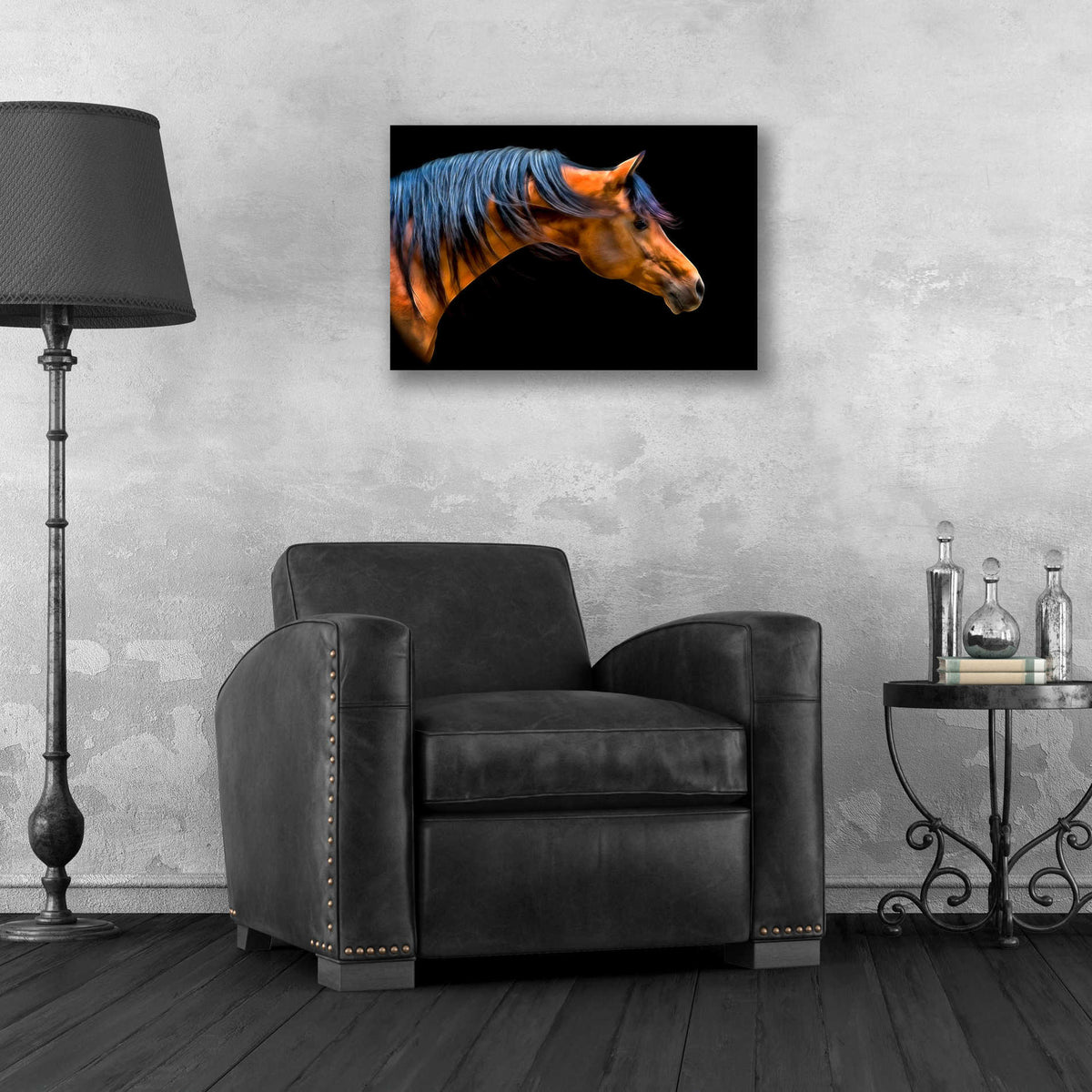 Epic Art 'Wind Swept' by PH Burchett, Acrylic Glass Wall Art,24x16