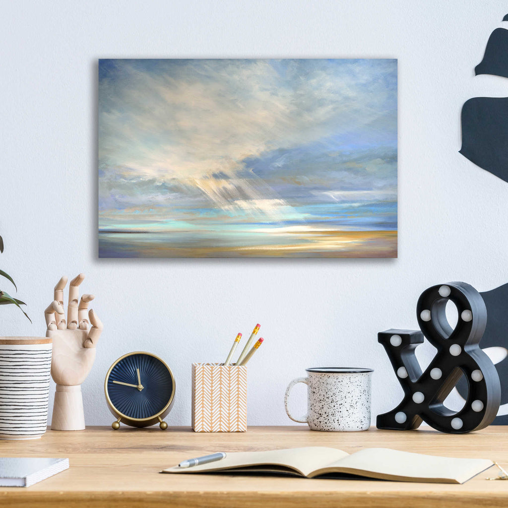 Epic Art 'Heavenly Light II' by Sheila Finch, Acrylic Glass Wall Art,16x12