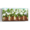 Epic Art 'In Full Bloom' by Sheila Finch, Acrylic Glass Wall Art,24x12