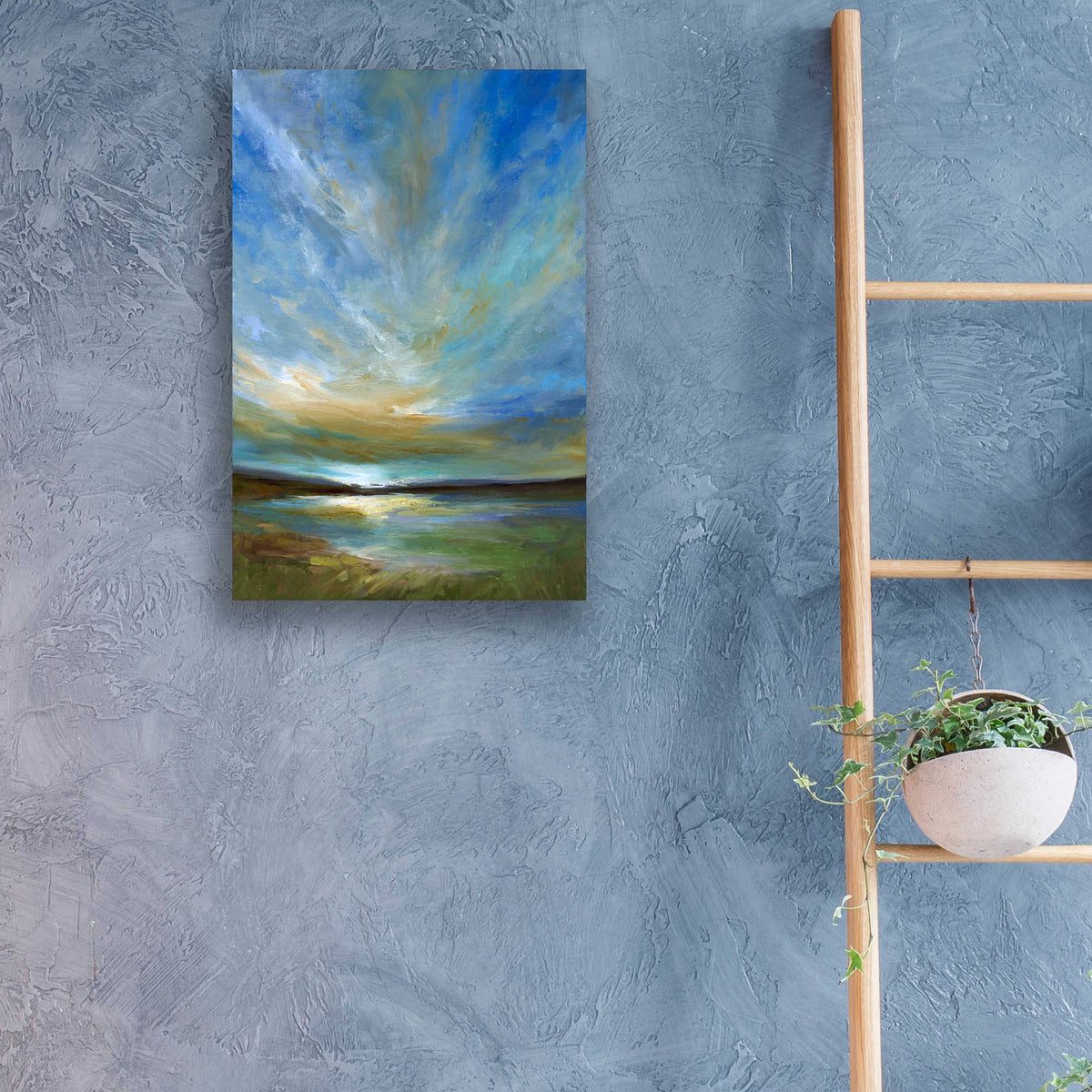 Epic Art 'Updraft' by Sheila Finch, Acrylic Glass Wall Art,16x24