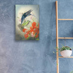 Epic Art 'Hummingbird Cycle II' by Steve Hunziker, Acrylic Glass Wall Art,16x24