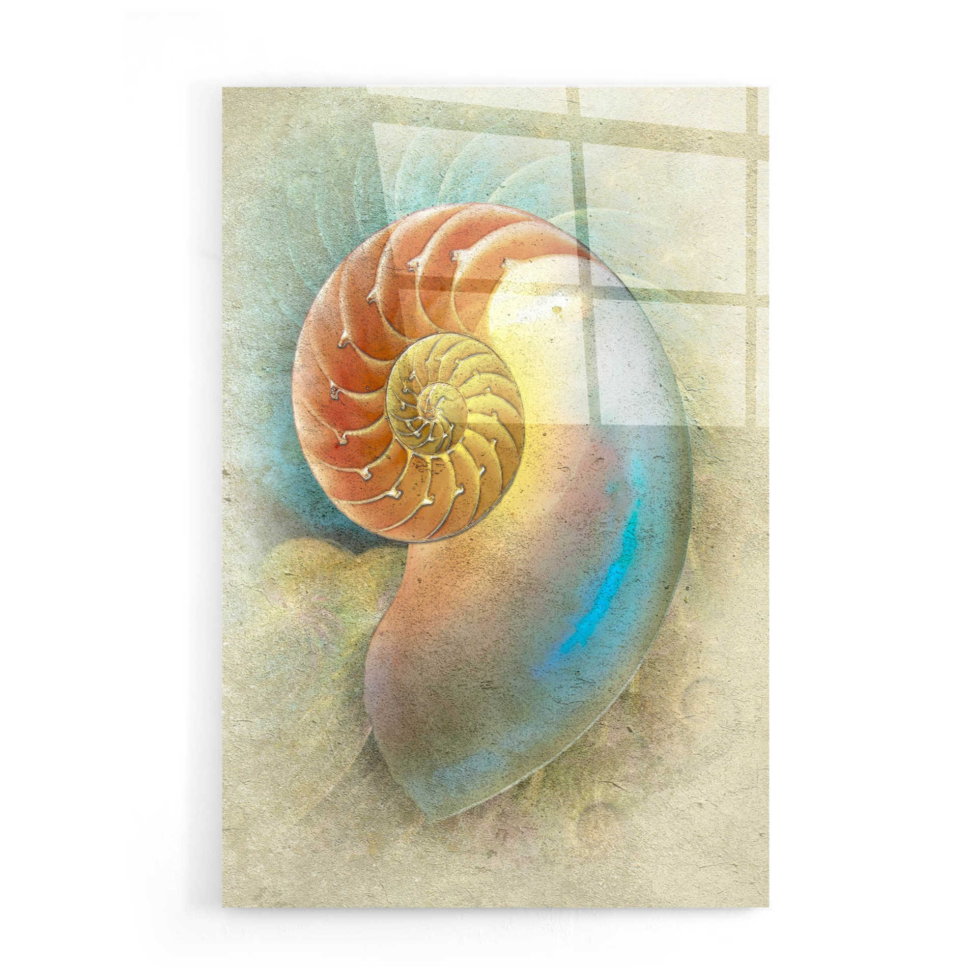 Epic Art 'Aquatica II' by Steve Hunziker, Acrylic Glass Wall Art,16x24