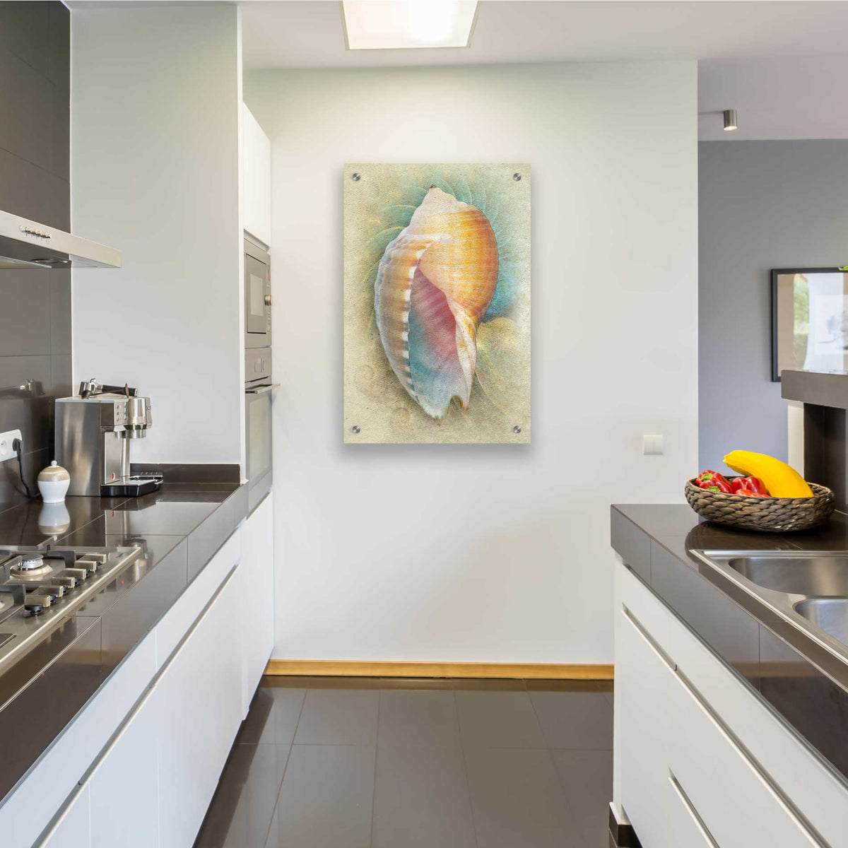 Epic Art 'Aquatica III' by Steve Hunziker, Acrylic Glass Wall Art,24x36