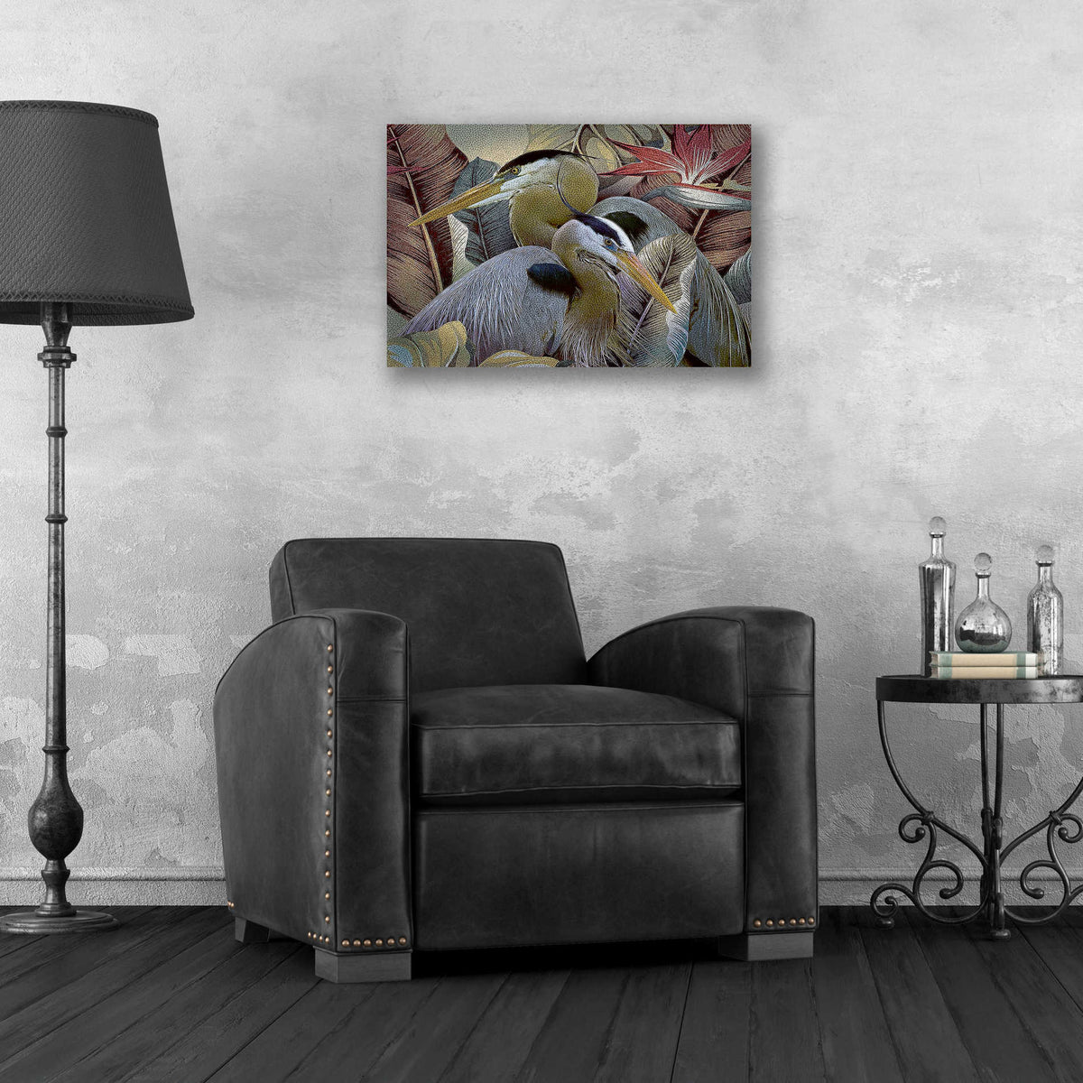 Epic Art 'Two to Tango' by Steve Hunziker, Acrylic Glass Wall Art,24x16