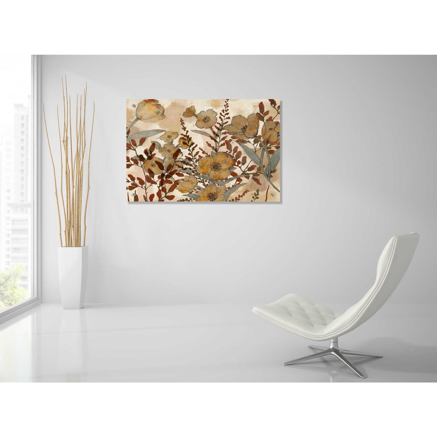 Epic Art 'Sienna Arrangement I' by Studio W, Acrylic Glass Wall Art,36x24