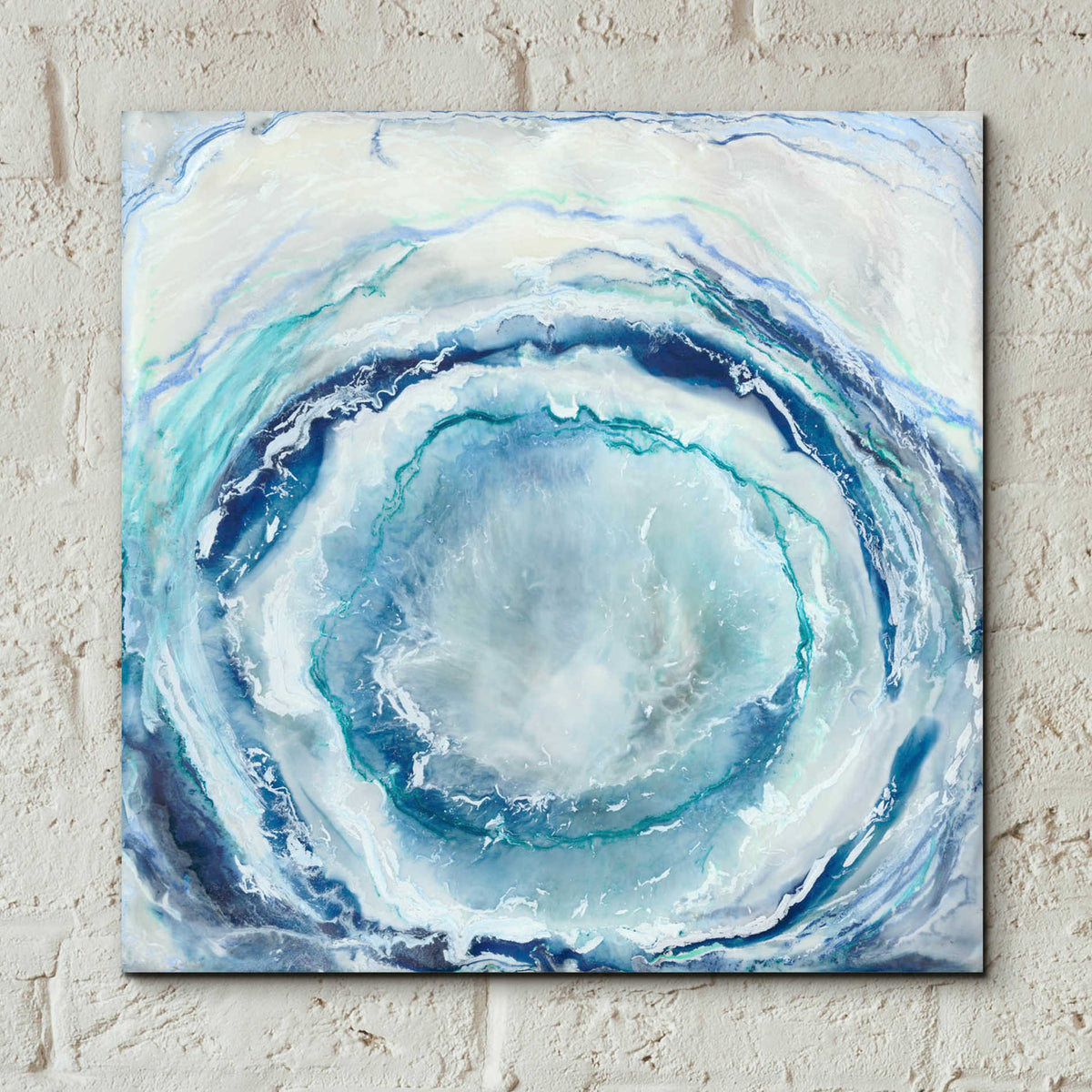 Epic Art 'Ocean Eye I' by Renee W Stramel, Acrylic Glass Wall Art,12x12