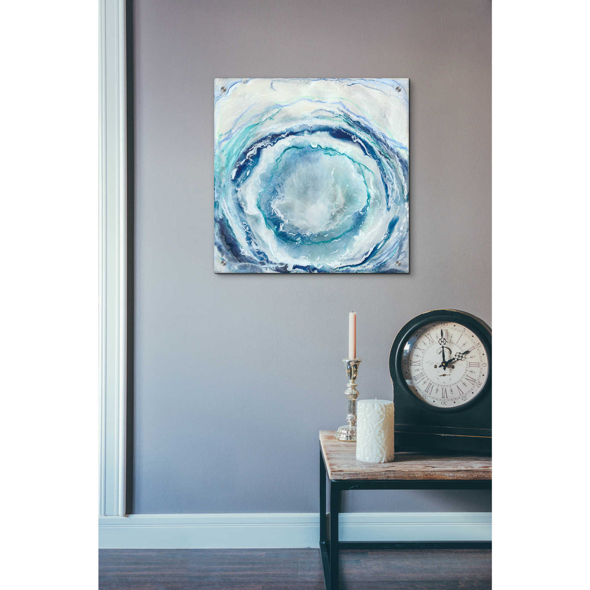 Epic Art 'Ocean Eye I' by Renee W Stramel, Acrylic Glass Wall Art,24x24