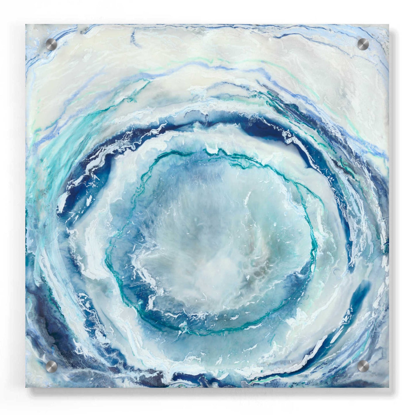 Epic Art 'Ocean Eye I' by Renee W Stramel, Acrylic Glass Wall Art,36x36