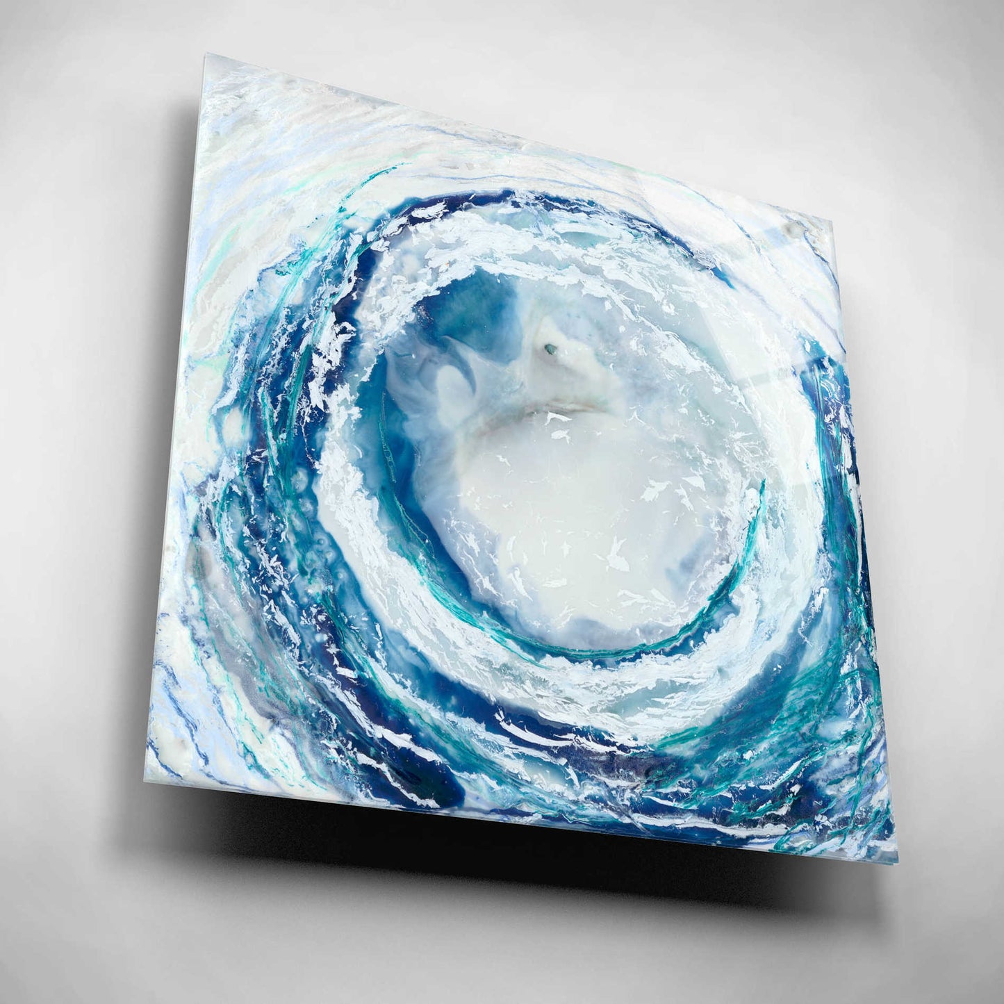 Epic Art 'Ocean Eye II' by Renee W Stramel, Acrylic Glass Wall Art,12x12