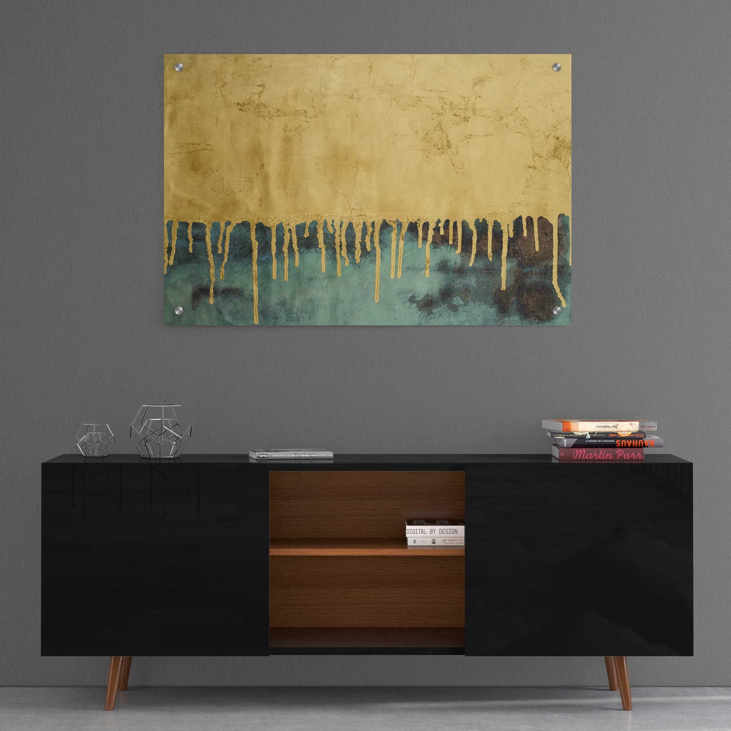 Epic Art 'Aquafer II' by Renee W Stramel, Acrylic Glass Wall Art,36x24