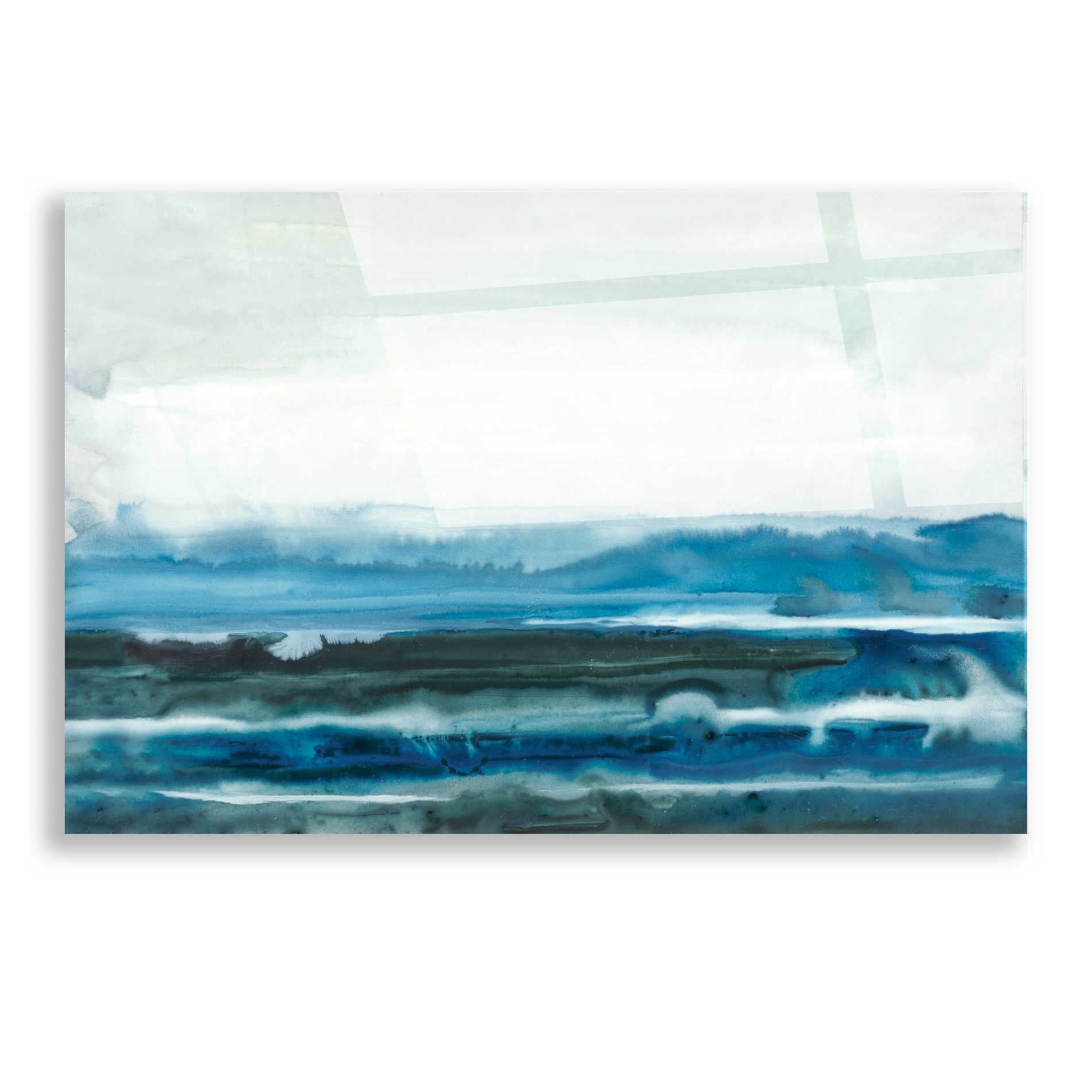 Epic Art 'Lake Country I' by Renee W Stramel, Acrylic Glass Wall Art