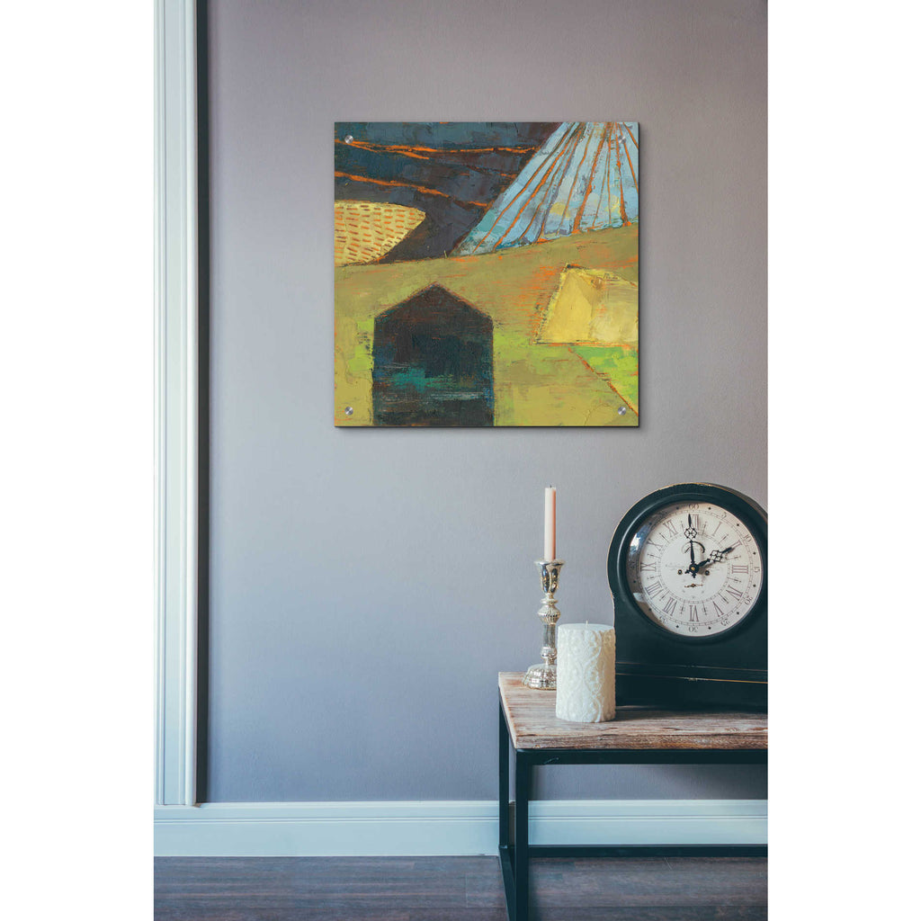 Epic Art 'Bear Valley Barn I' by Sue Jachimiec, Acrylic Glass Wall Art,24x24
