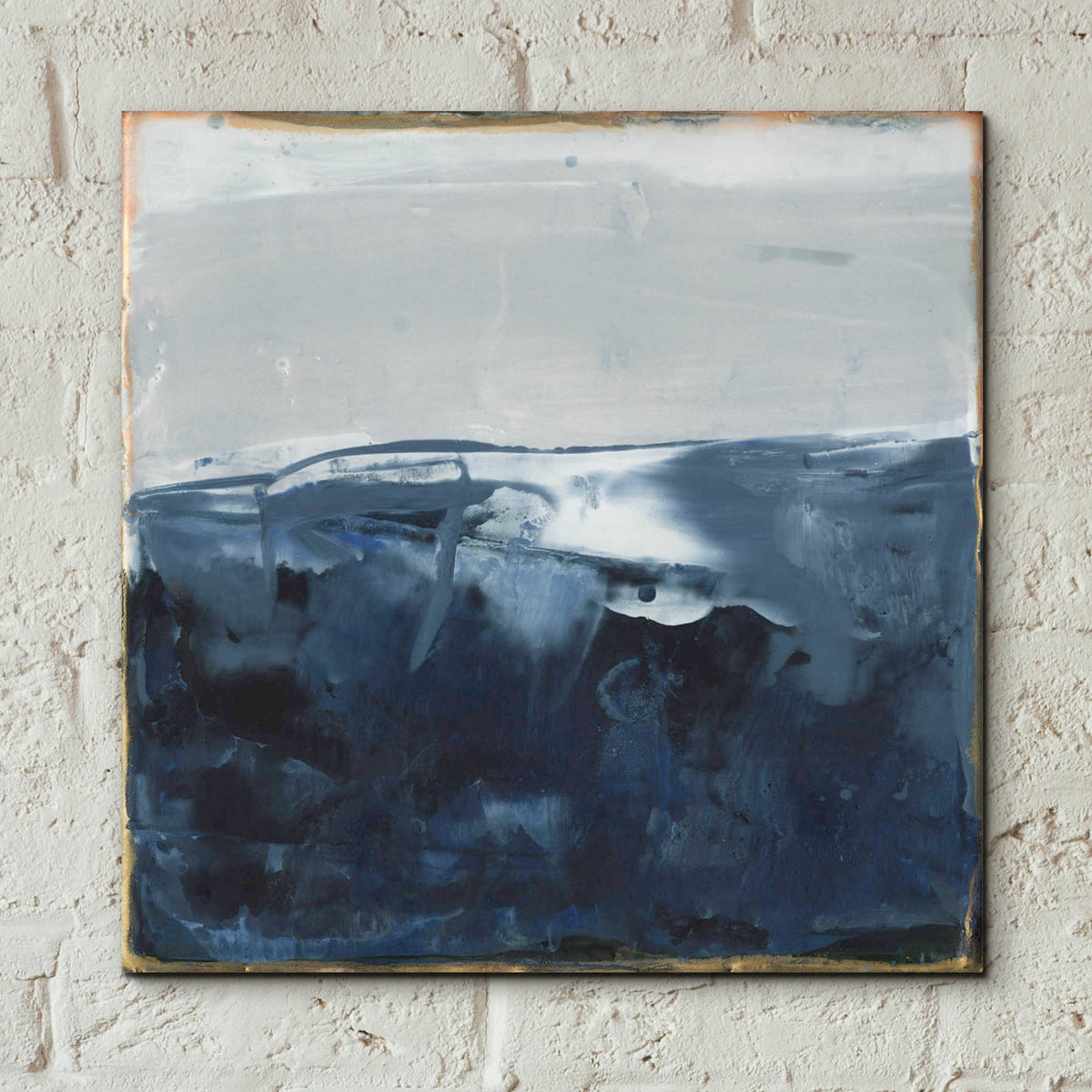 Epic Art 'Smirr I' by Sue Jachimiec, Acrylic Glass Wall Art,12x12