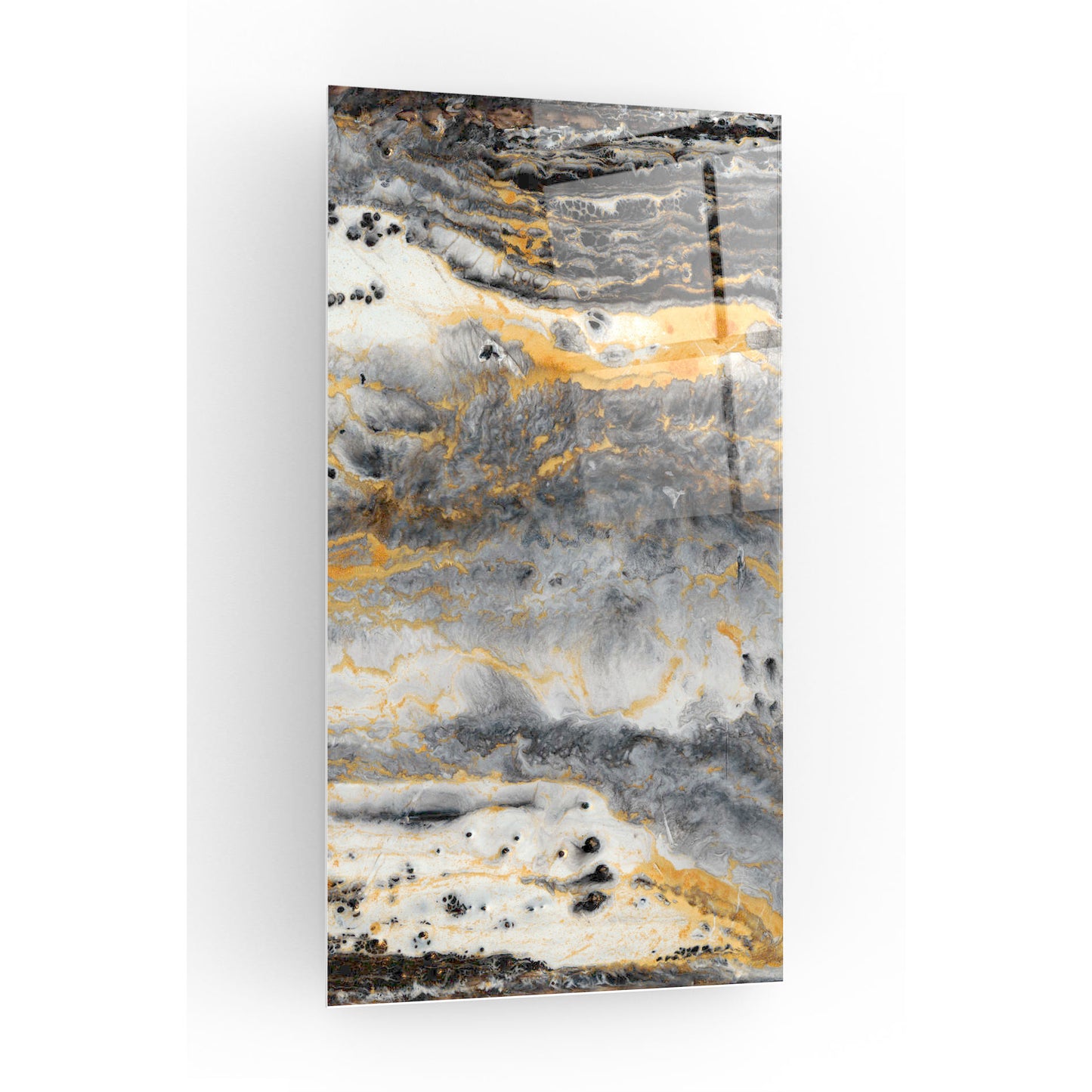 Epic Art 'Granite II' by Anna Hambly, Acrylic Glass Wall Art,12x24