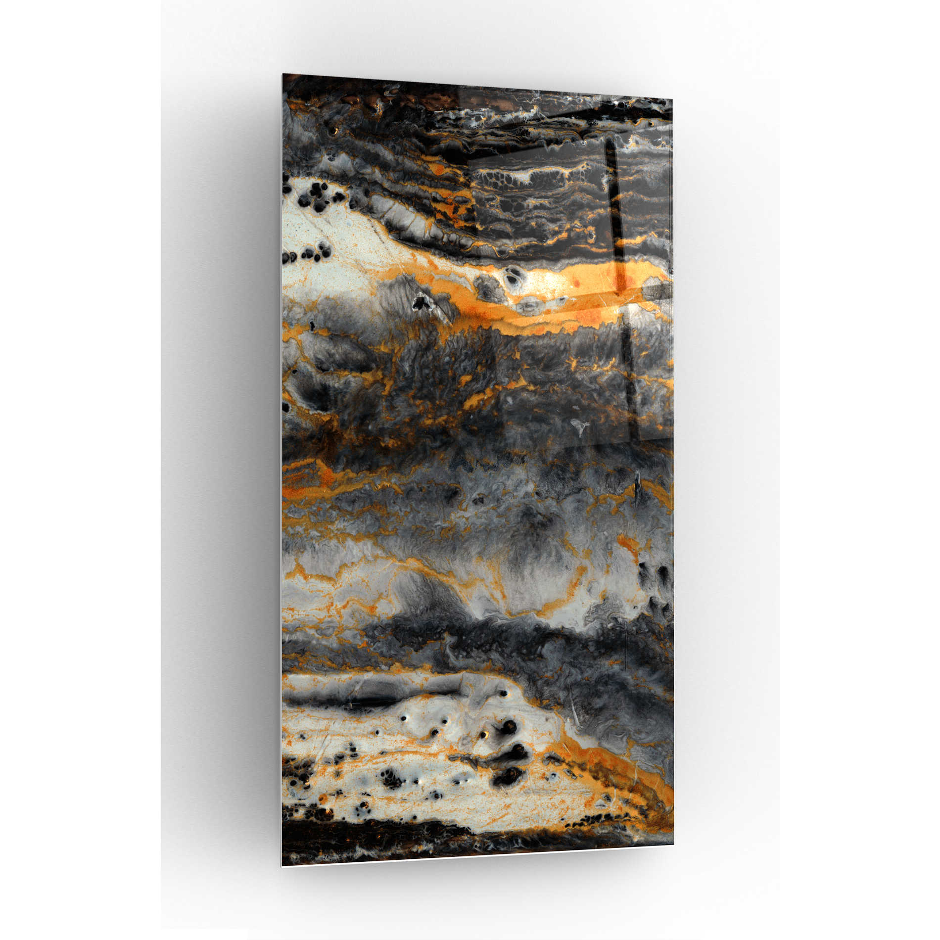 Epic Art 'Granite II' by Anna Hambly, Acrylic Glass Wall Art,12x24