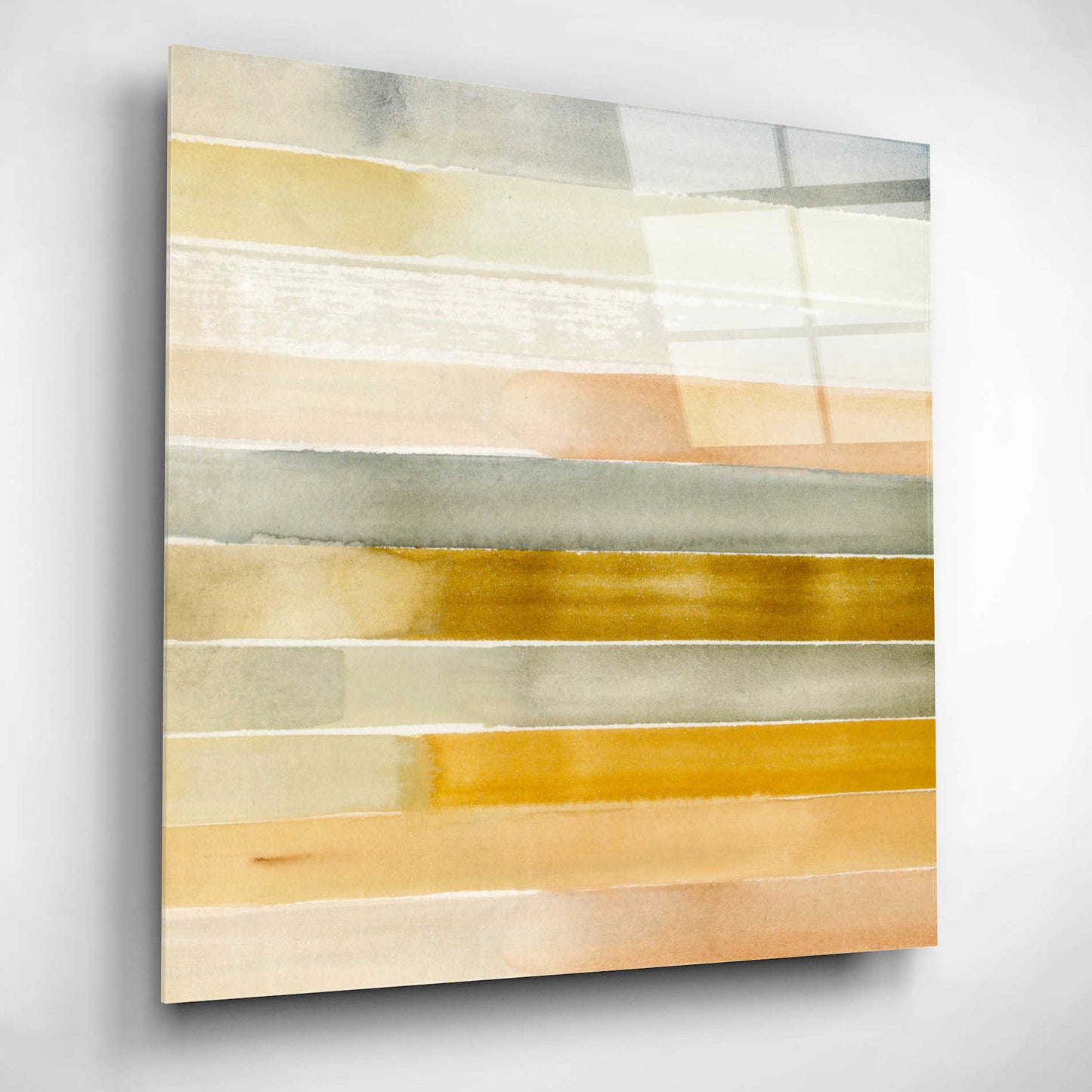 Epic Art 'Dreaming Borders I' by Annie Warren, Acrylic Glass Wall Art,12x12