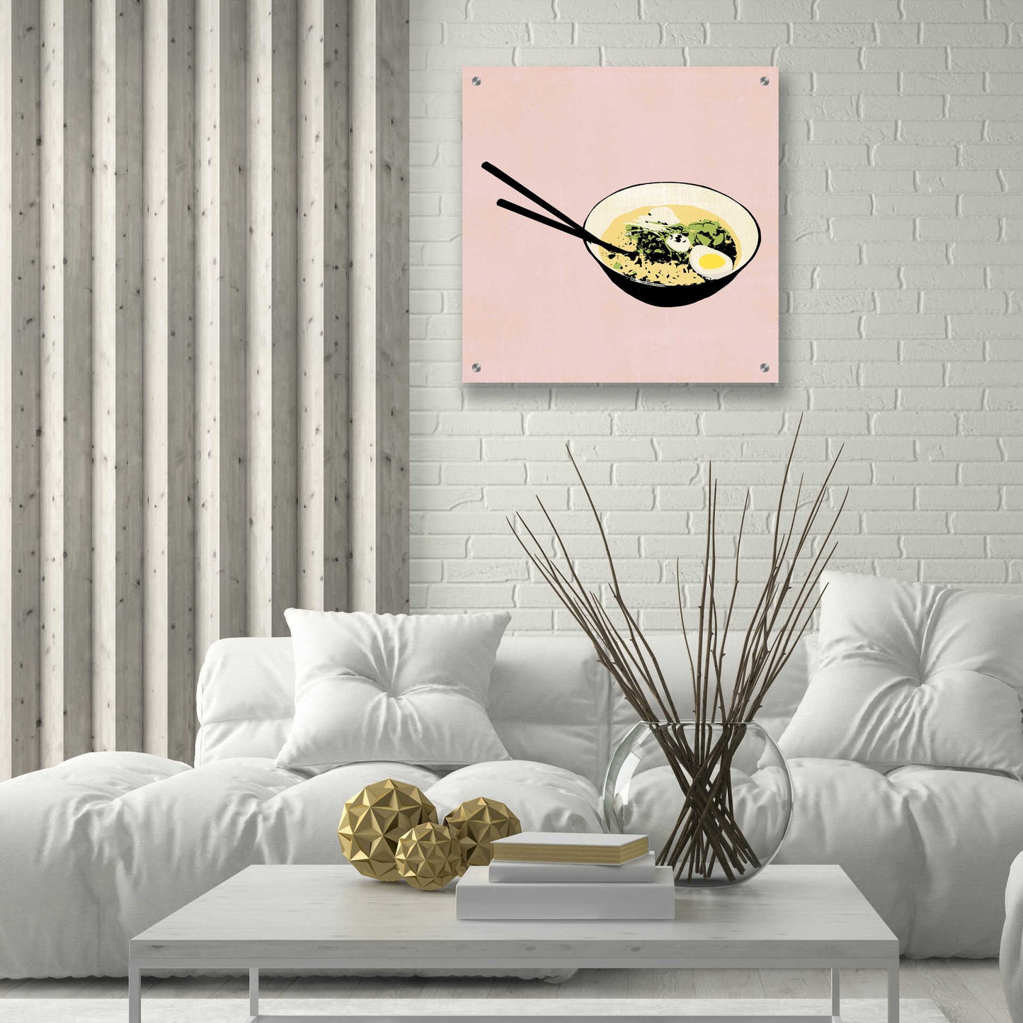 Epic Art 'Ramen Bar I' by Annie Warren, Acrylic Glass Wall Art,24x24