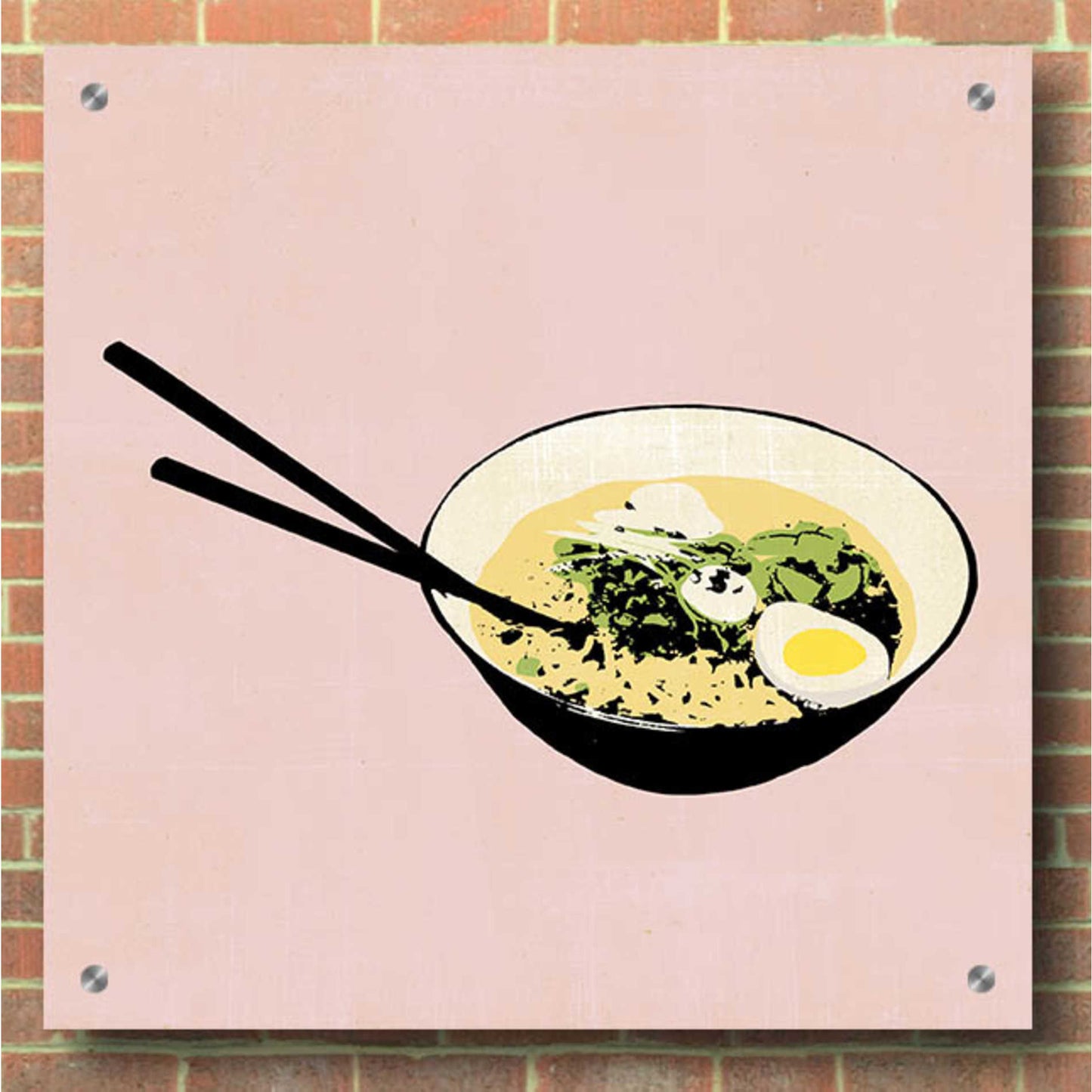 Epic Art 'Ramen Bar I' by Annie Warren, Acrylic Glass Wall Art,36x36