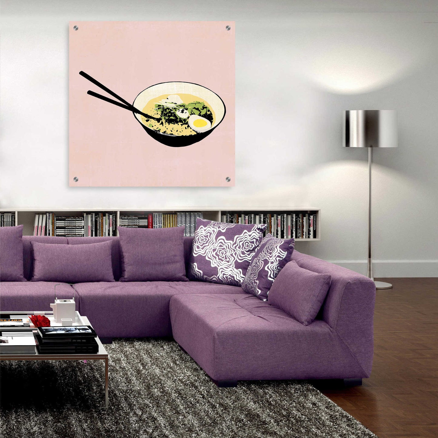 Epic Art 'Ramen Bar I' by Annie Warren, Acrylic Glass Wall Art,36x36