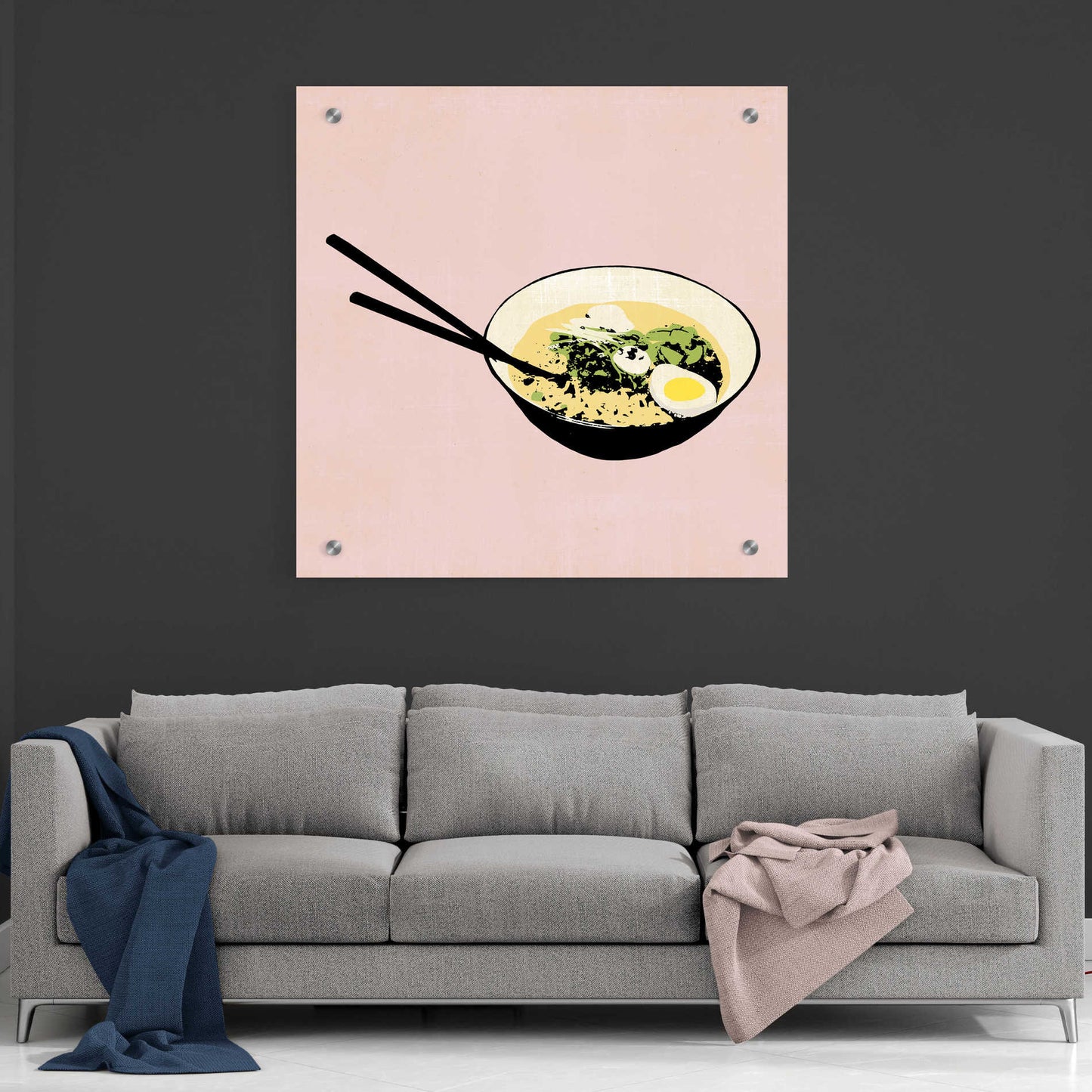 Epic Art 'Ramen Bar I' by Annie Warren, Acrylic Glass Wall Art,36x36