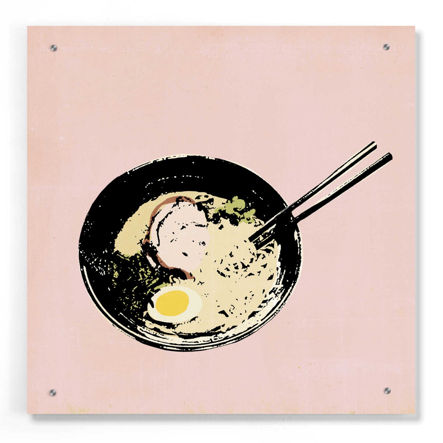 Epic Art 'Ramen Bar II' by Annie Warren, Acrylic Glass Wall Art,24x24