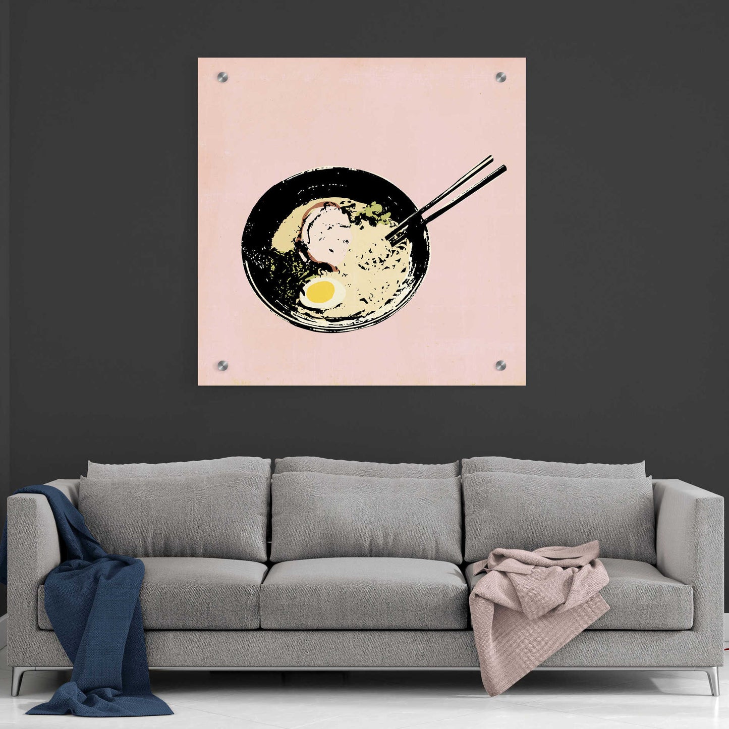 Epic Art 'Ramen Bar II' by Annie Warren, Acrylic Glass Wall Art,36x36