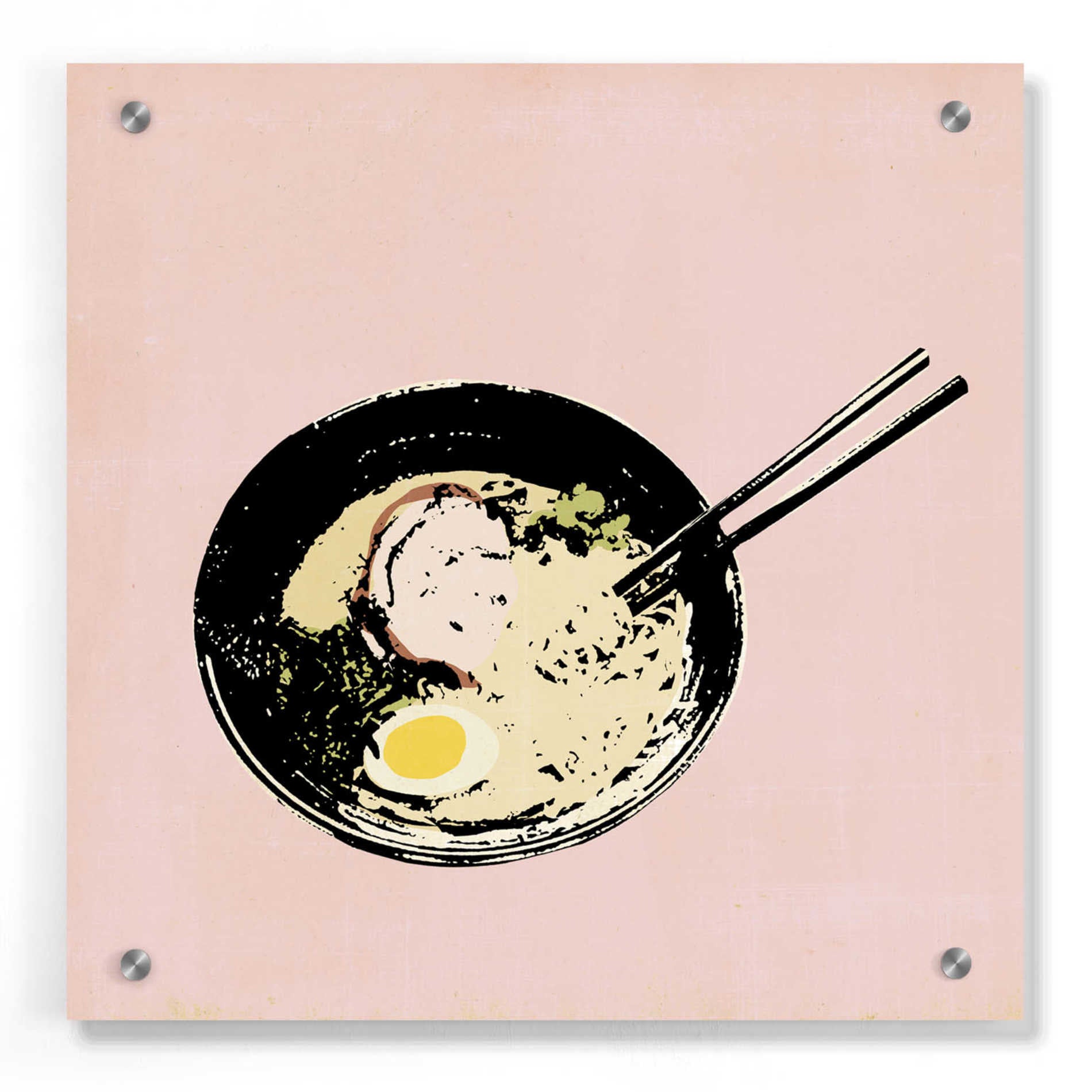 Epic Art 'Ramen Bar II' by Annie Warren, Acrylic Glass Wall Art,36x36