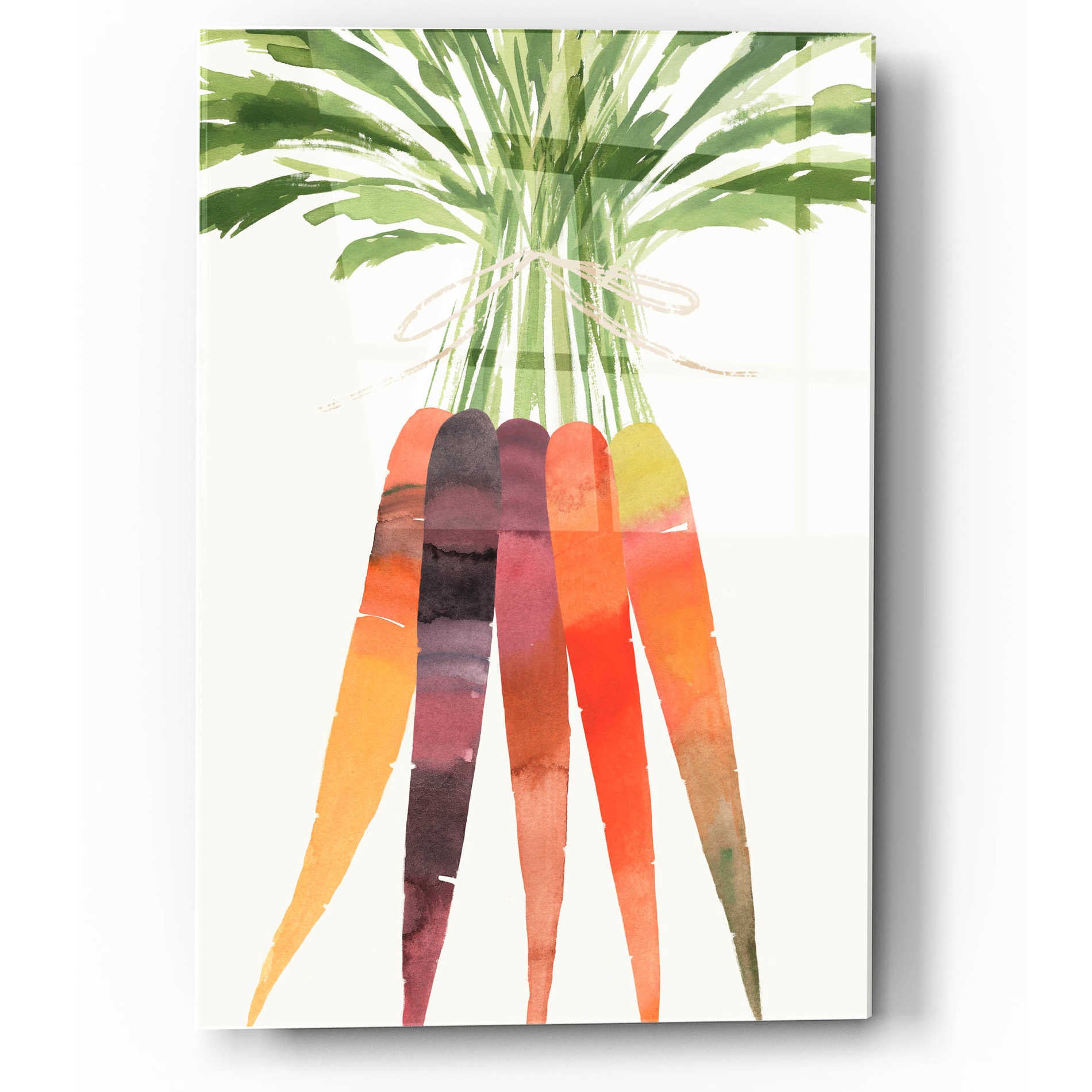 Epic Art 'Vibrant Bunch II' by Annie Warren, Acrylic Glass Wall Art