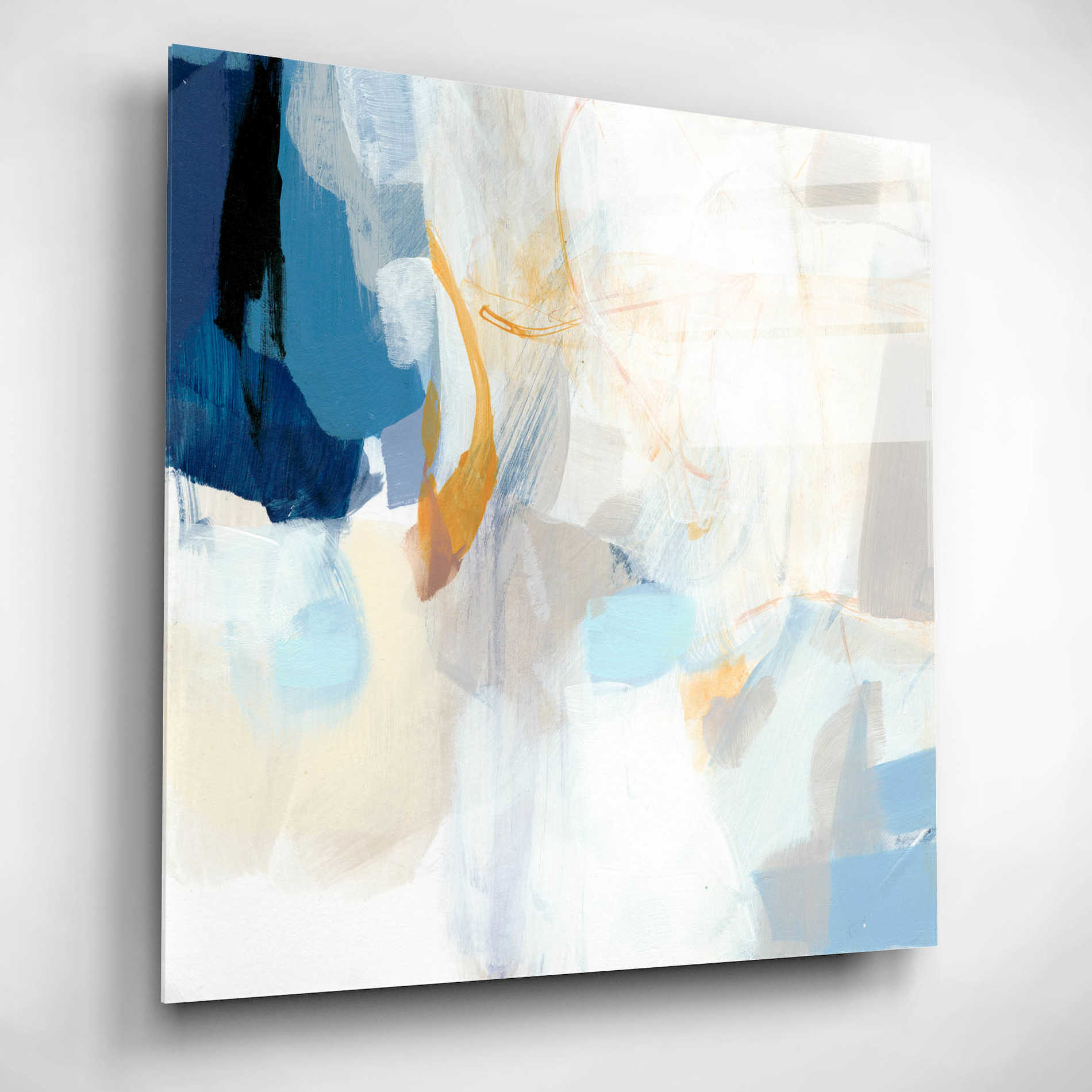 Epic Art 'Lost at Sea' by Christina Long, Acrylic Glass Wall Art,12x12