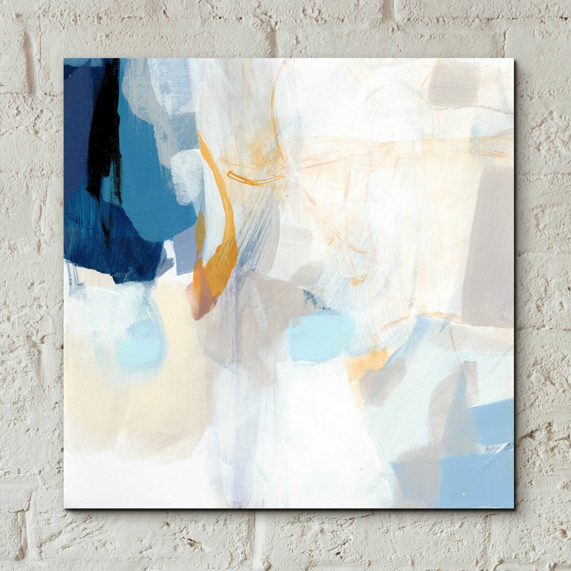 Epic Art 'Lost at Sea' by Christina Long, Acrylic Glass Wall Art,12x12