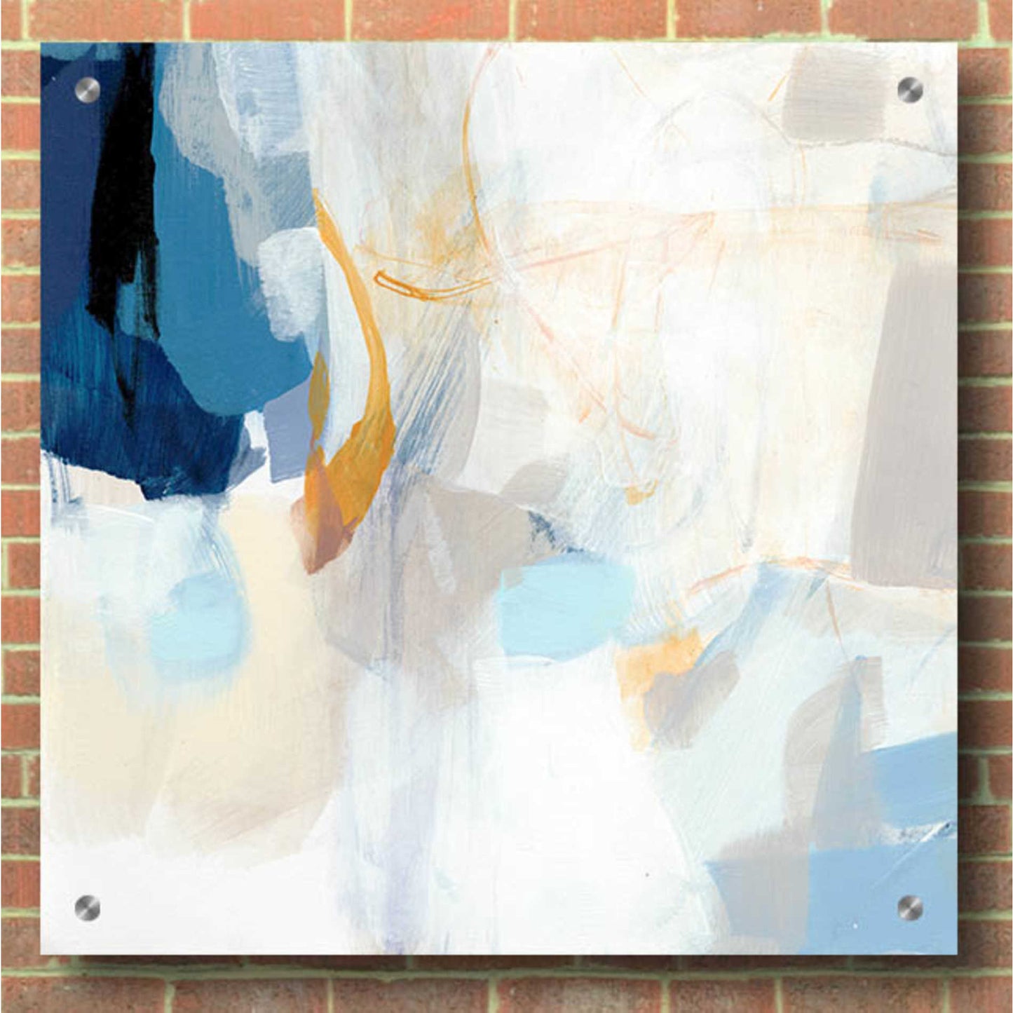 Epic Art 'Lost at Sea' by Christina Long, Acrylic Glass Wall Art,36x36