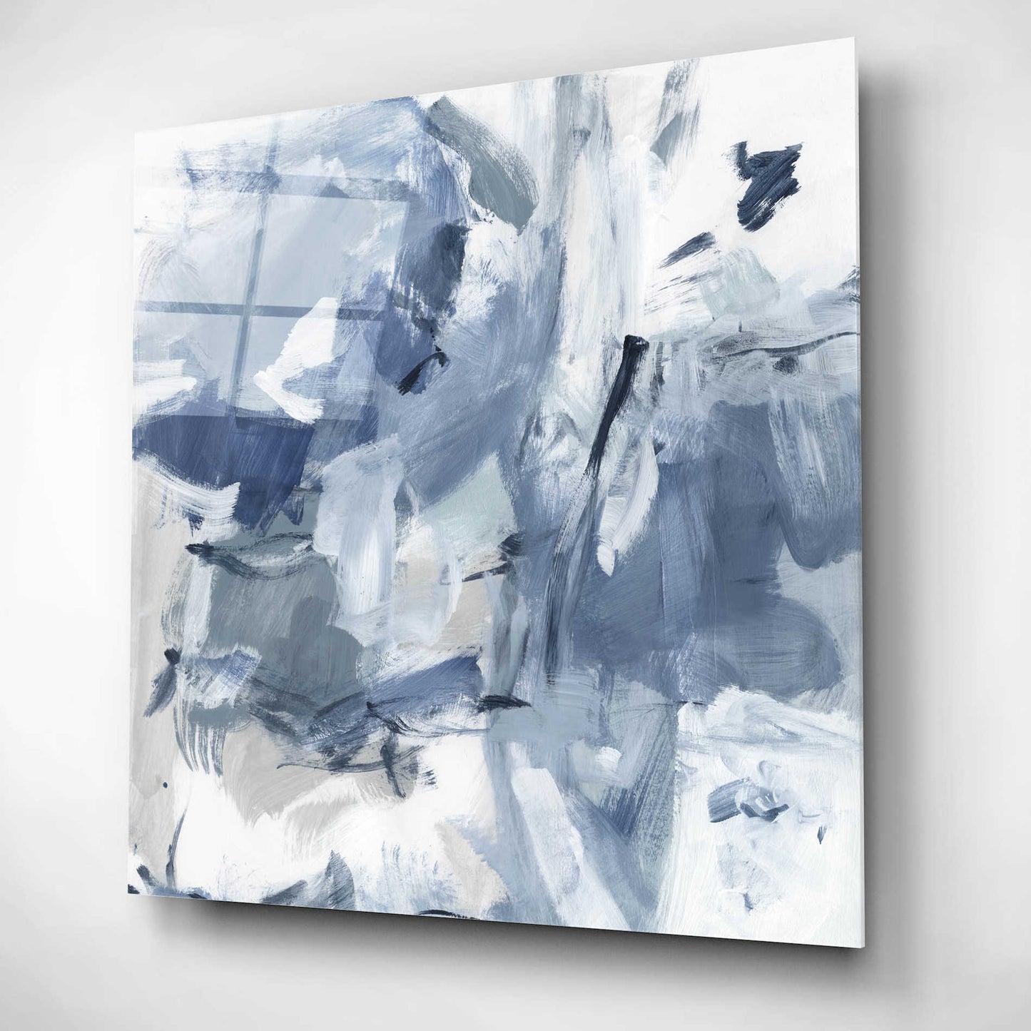 Epic Art 'Winter Air I' by Christina Long, Acrylic Glass Wall Art,12x12