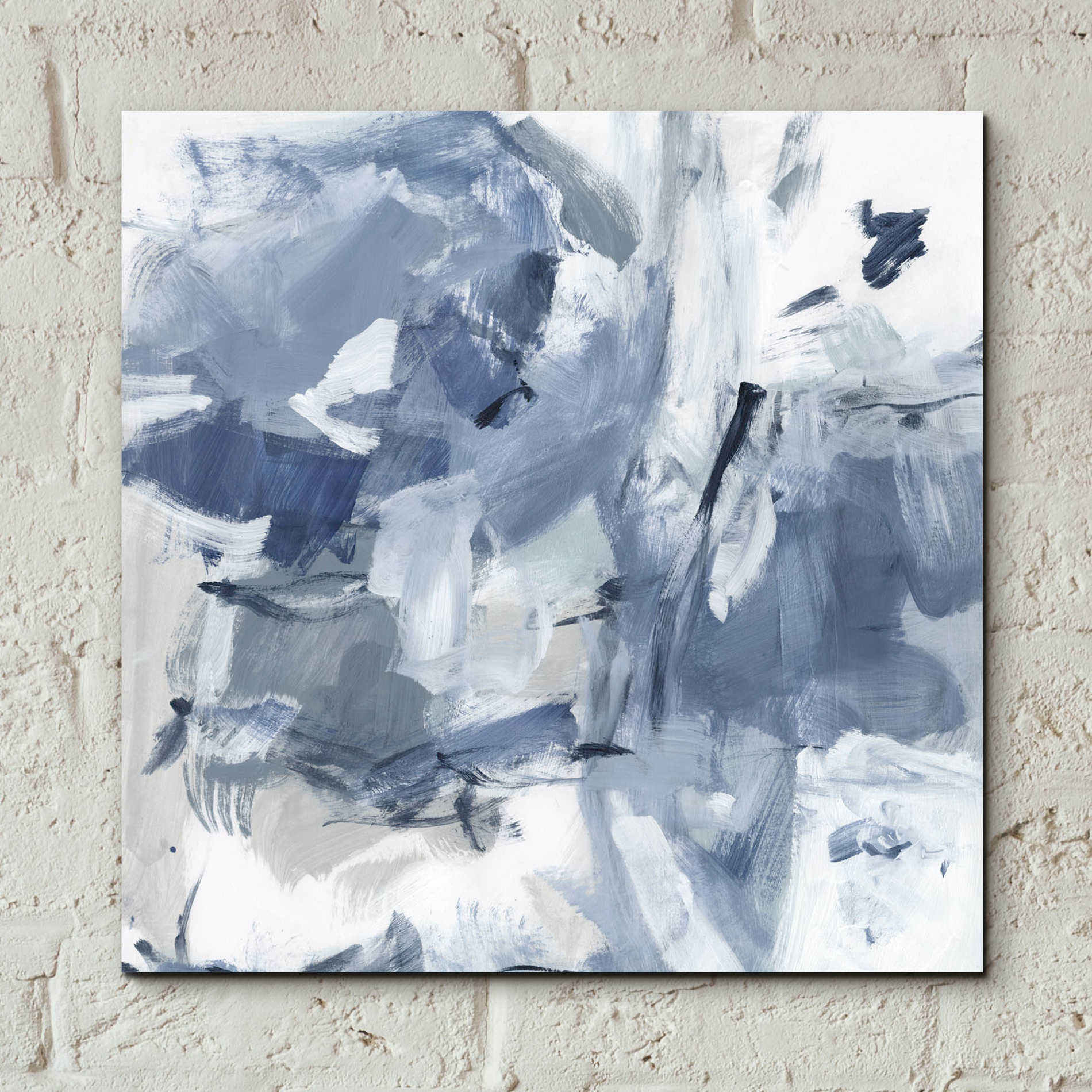 Epic Art 'Winter Air I' by Christina Long, Acrylic Glass Wall Art,12x12