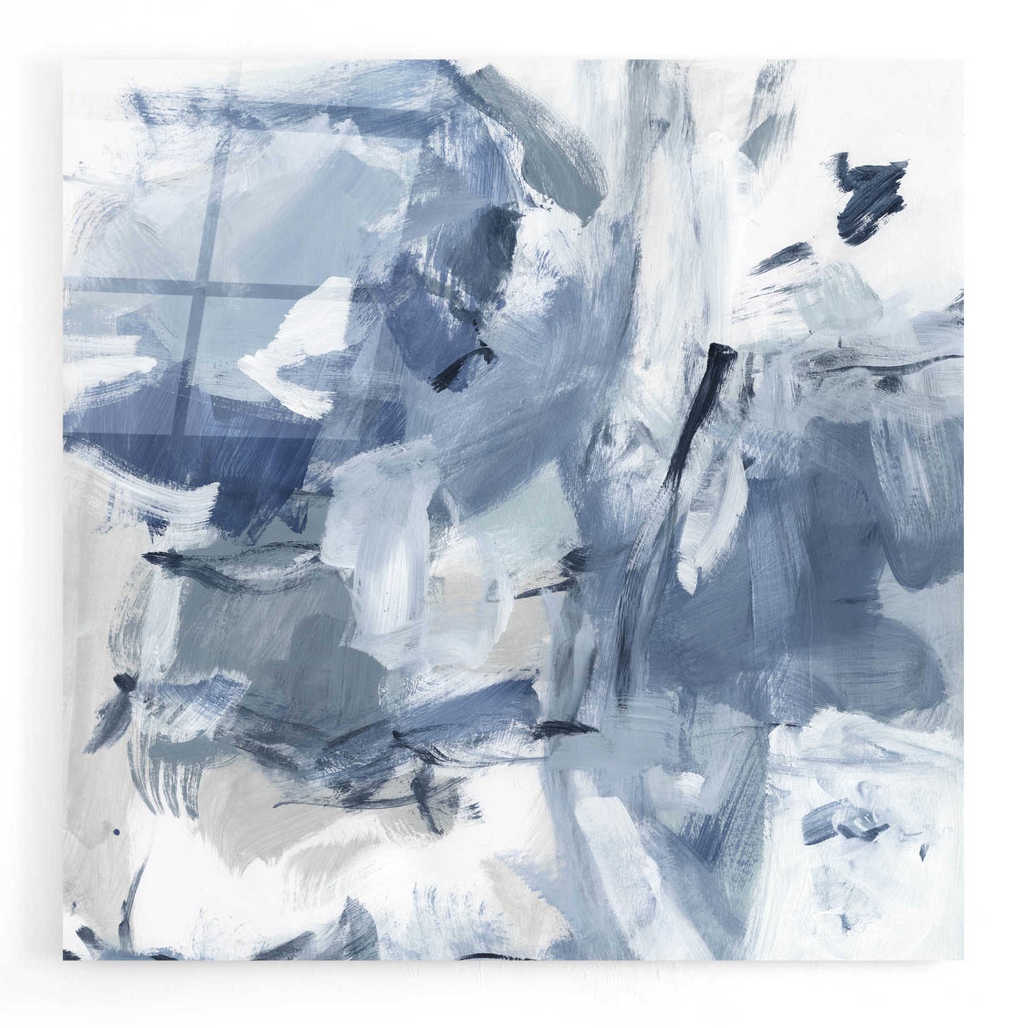 Epic Art 'Winter Air I' by Christina Long, Acrylic Glass Wall Art,12x12