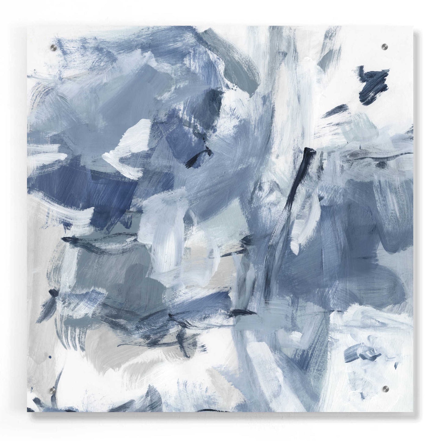 Epic Art 'Winter Air I' by Christina Long, Acrylic Glass Wall Art,24x24