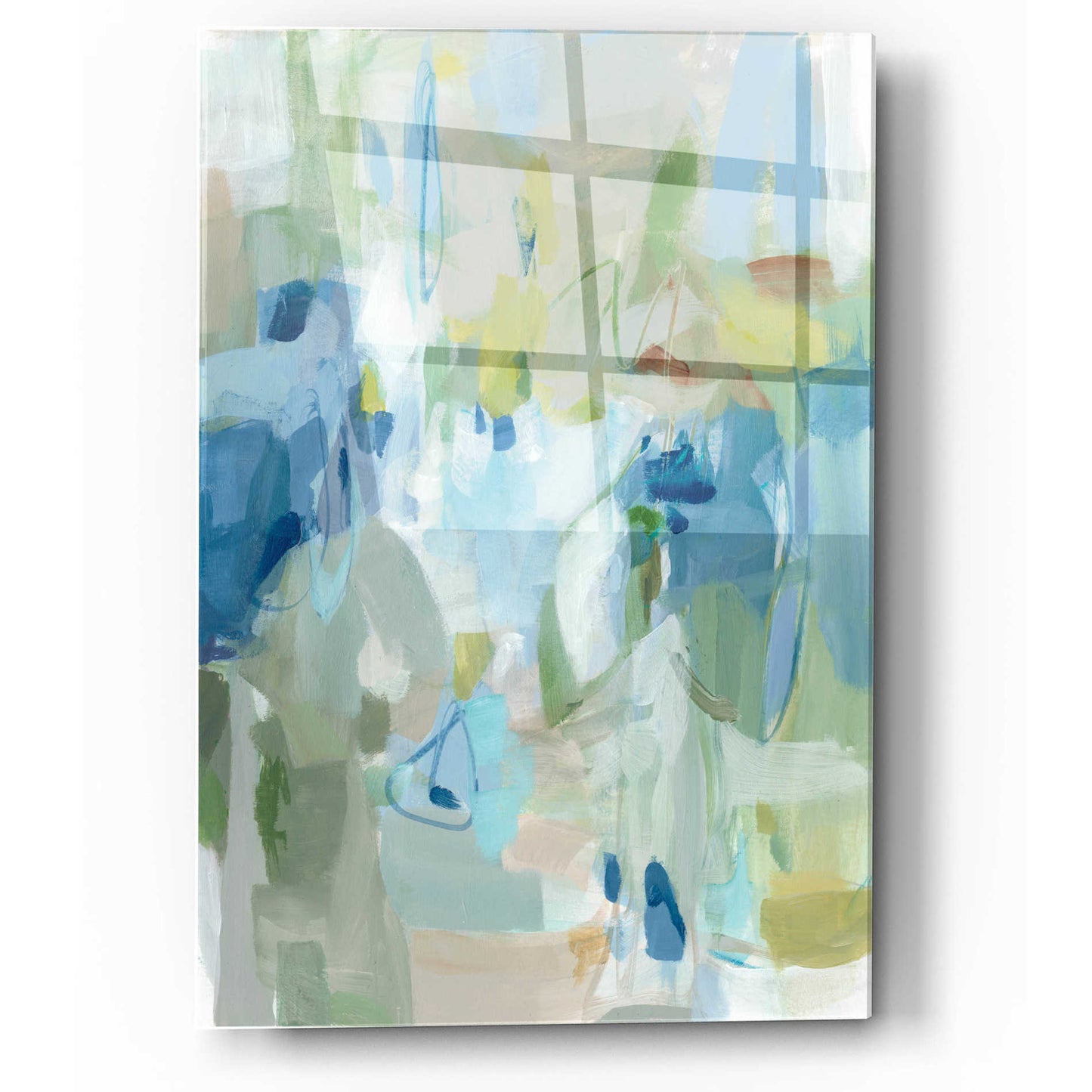 Epic Art 'Lakeside' by Christina Long, Acrylic Glass Wall Art,12x16