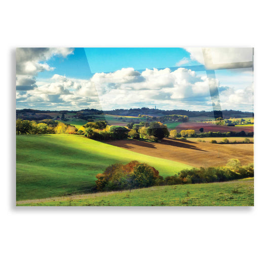 Epic Art 'Pastoral Countryside III' by Colby Chester, Acrylic Glass Wall Art