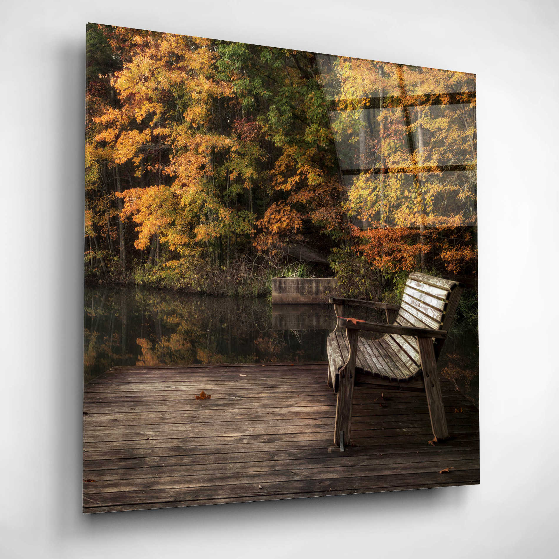 Epic Art 'Autumn Rest' by Danny Head, Acrylic Glass Wall Art,12x12