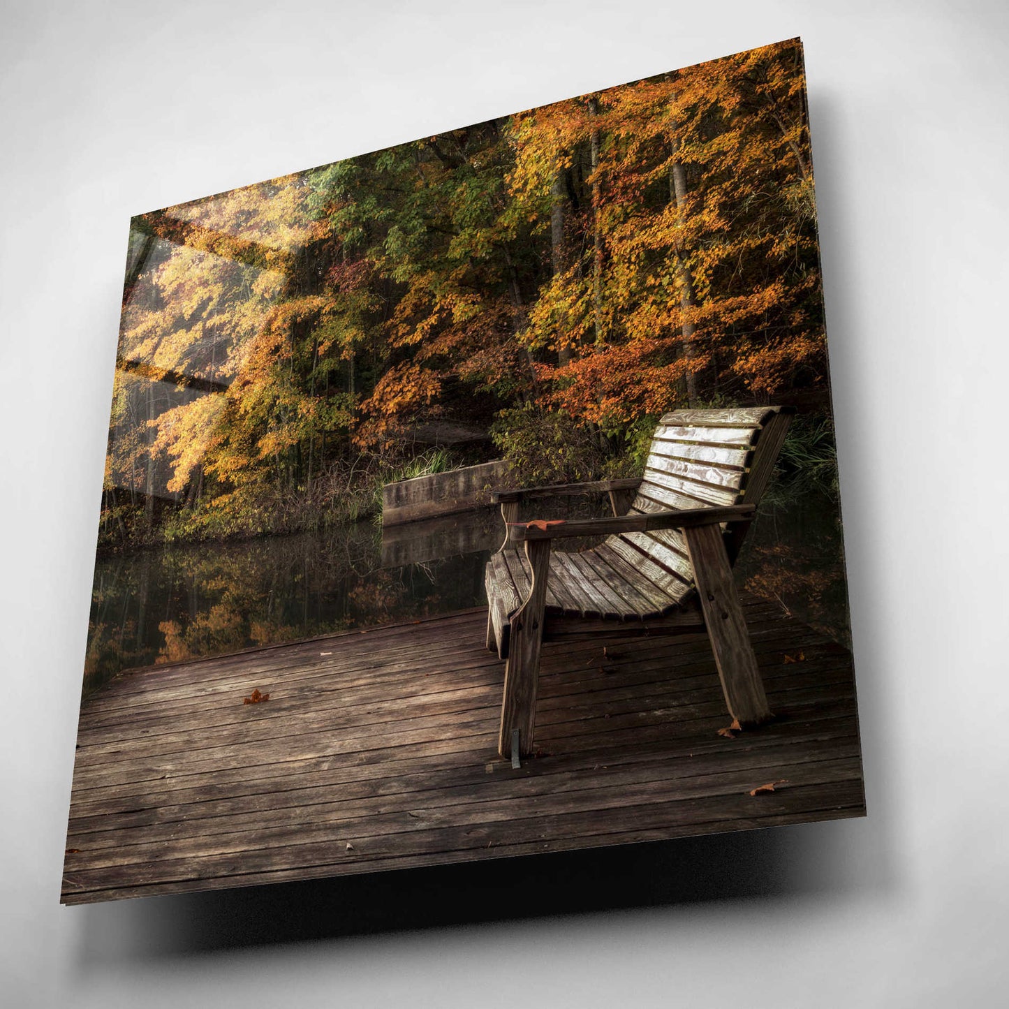 Epic Art 'Autumn Rest' by Danny Head, Acrylic Glass Wall Art,12x12