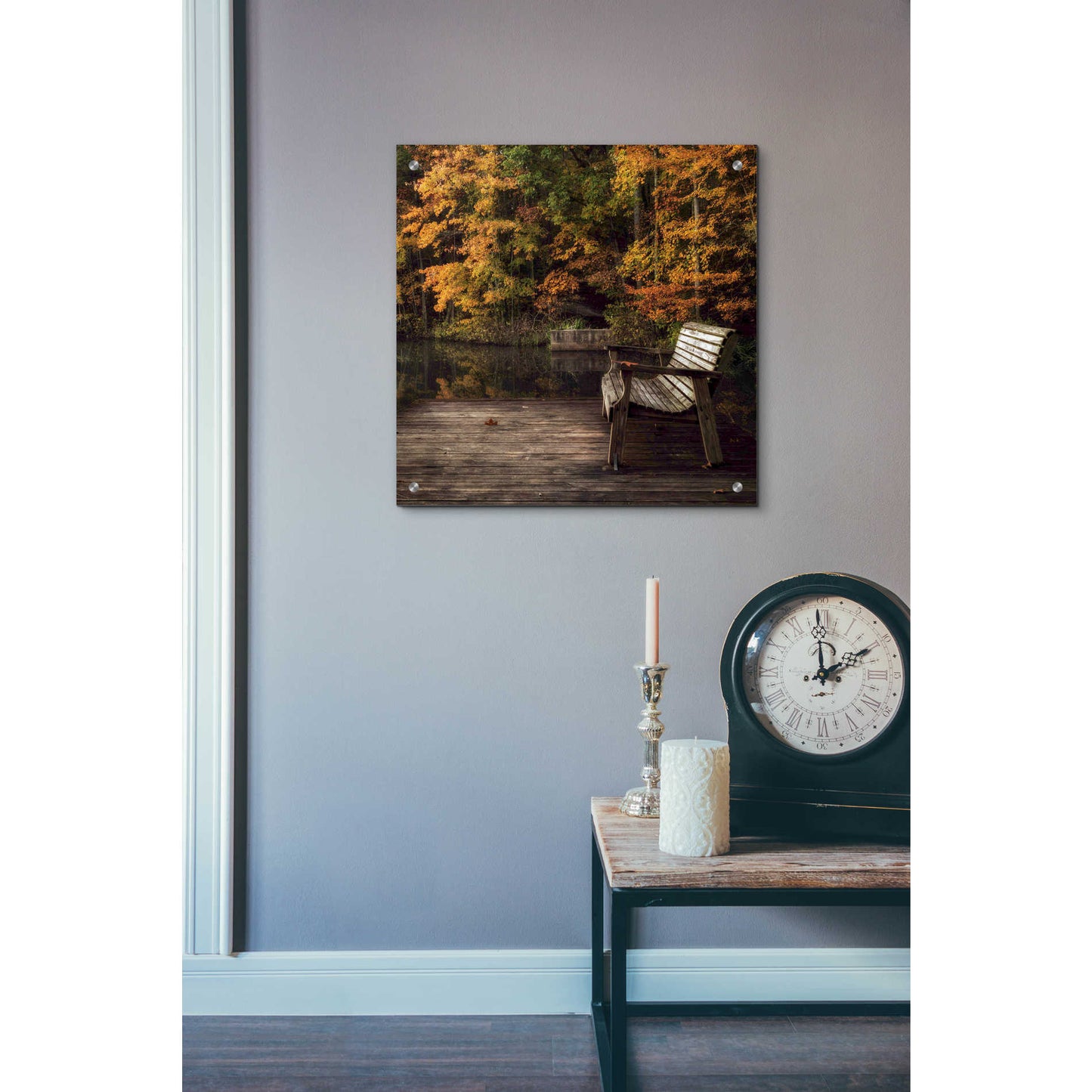 Epic Art 'Autumn Rest' by Danny Head, Acrylic Glass Wall Art,24x24