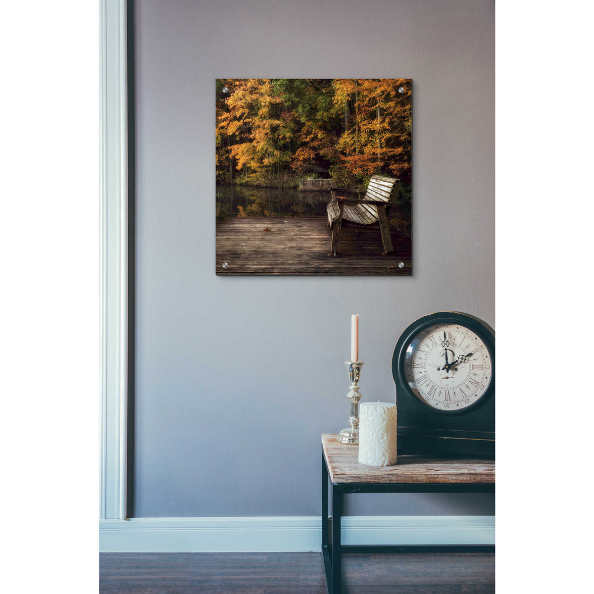 Epic Art 'Autumn Rest' by Danny Head, Acrylic Glass Wall Art,24x24