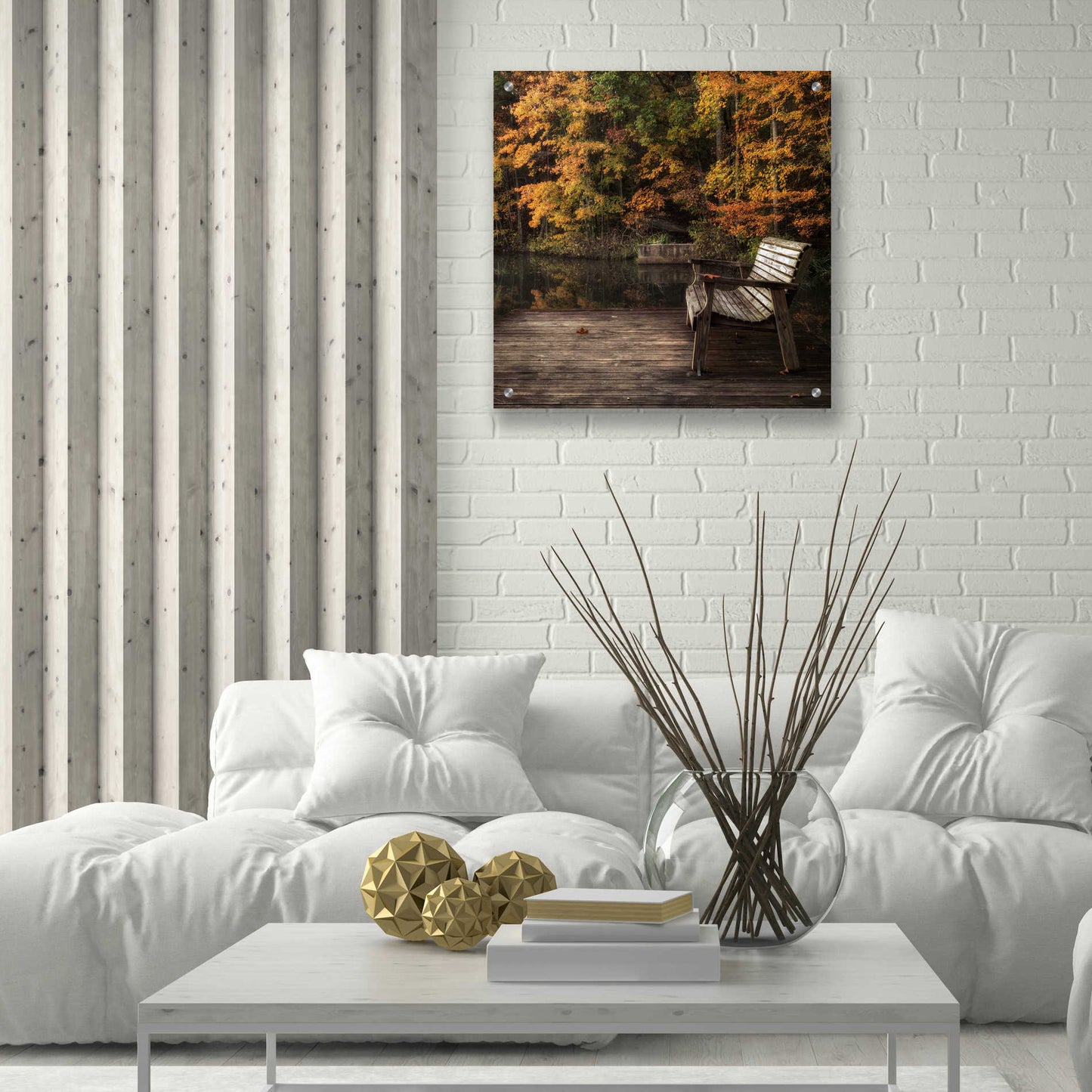 Epic Art 'Autumn Rest' by Danny Head, Acrylic Glass Wall Art,24x24