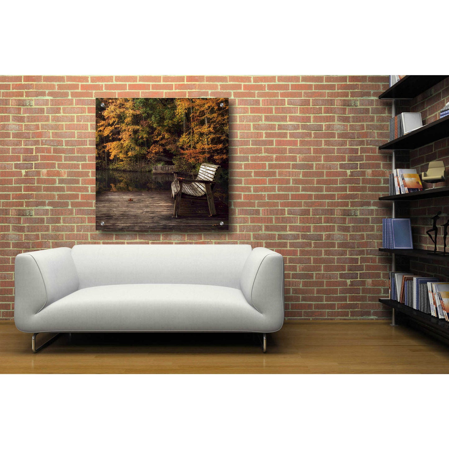 Epic Art 'Autumn Rest' by Danny Head, Acrylic Glass Wall Art,36x36