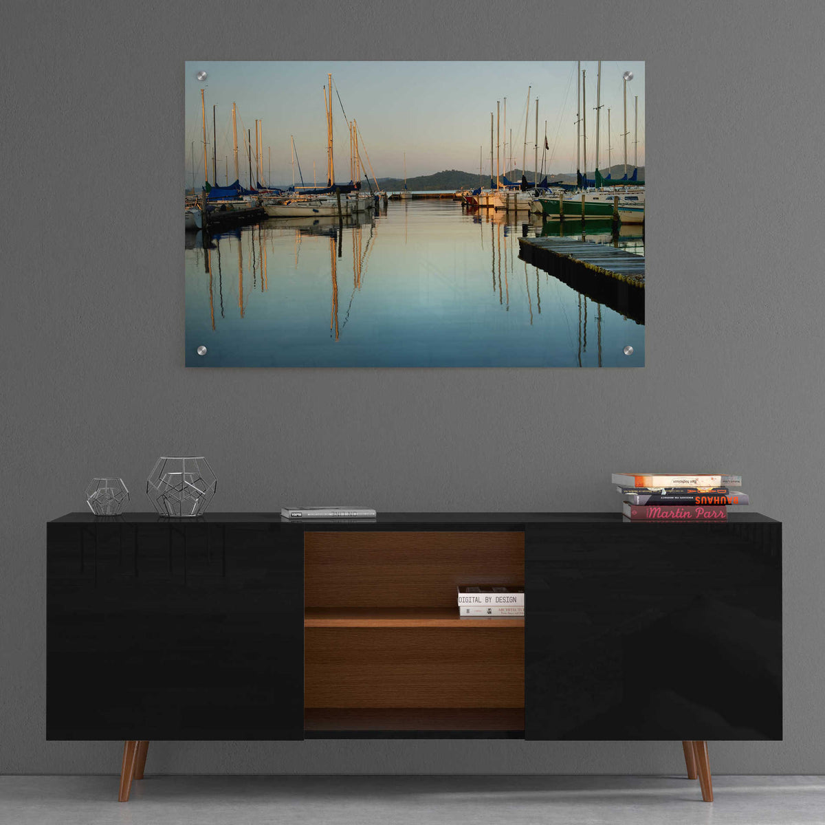 Epic Art 'Marina Sundown II' by Danny Head, Acrylic Glass Wall Art,36x24